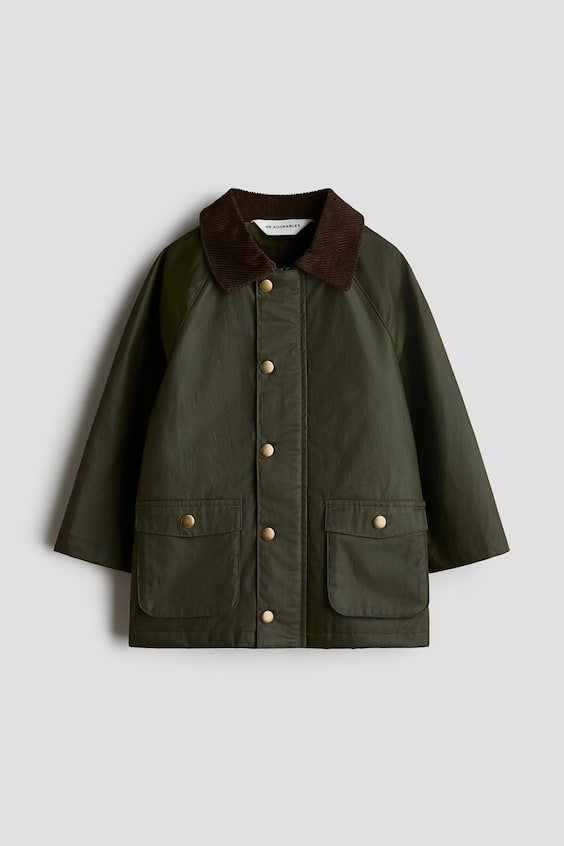 Детские куртки H&M Waxed Cotton Coat