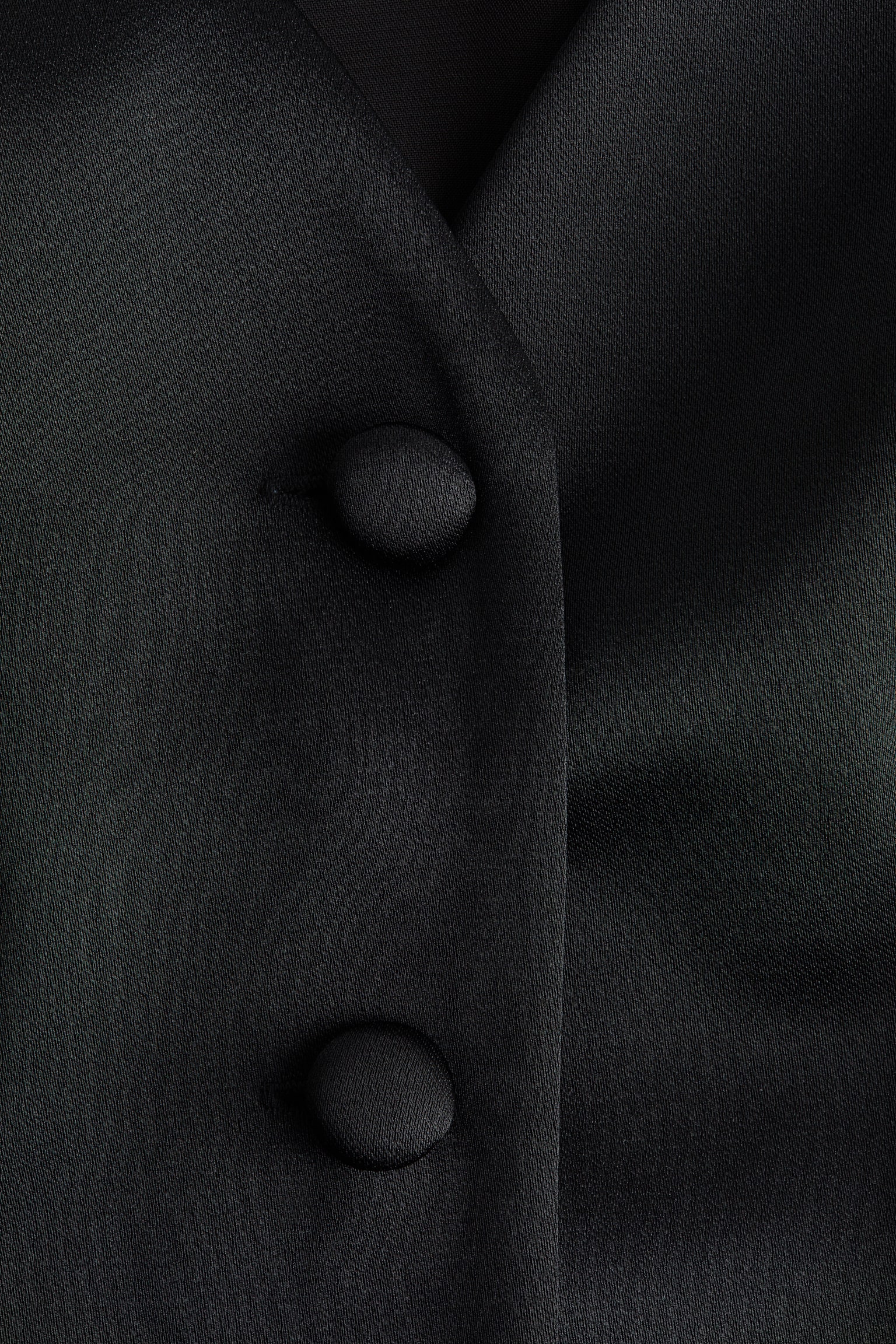 Puff-sleeved blouse - Black - 4