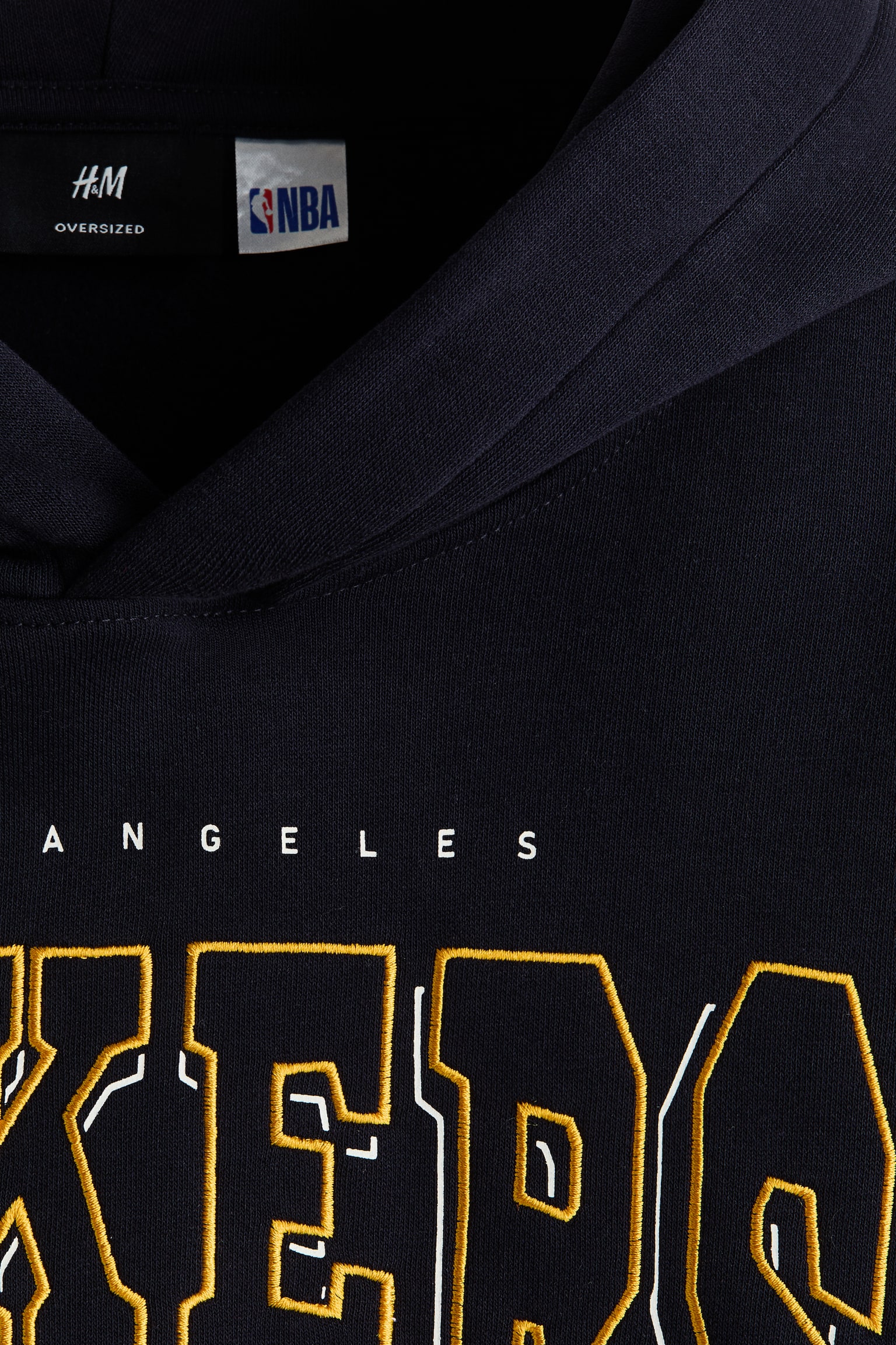 Oversized Fit Printed hoodie - Dark blue/NBA/Black/Iron Maiden - 5