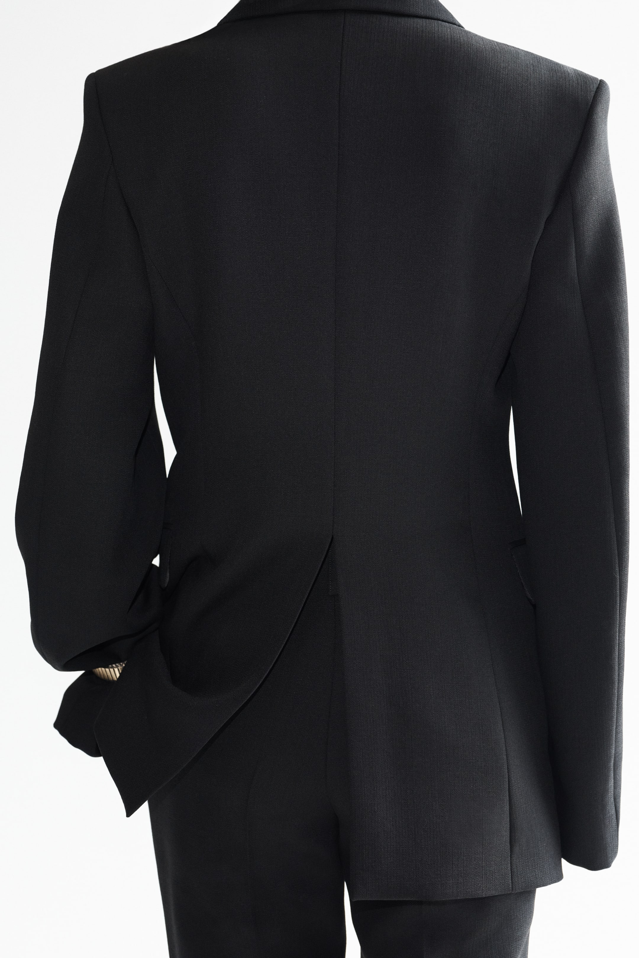 Single-Breasted Wool Blazer