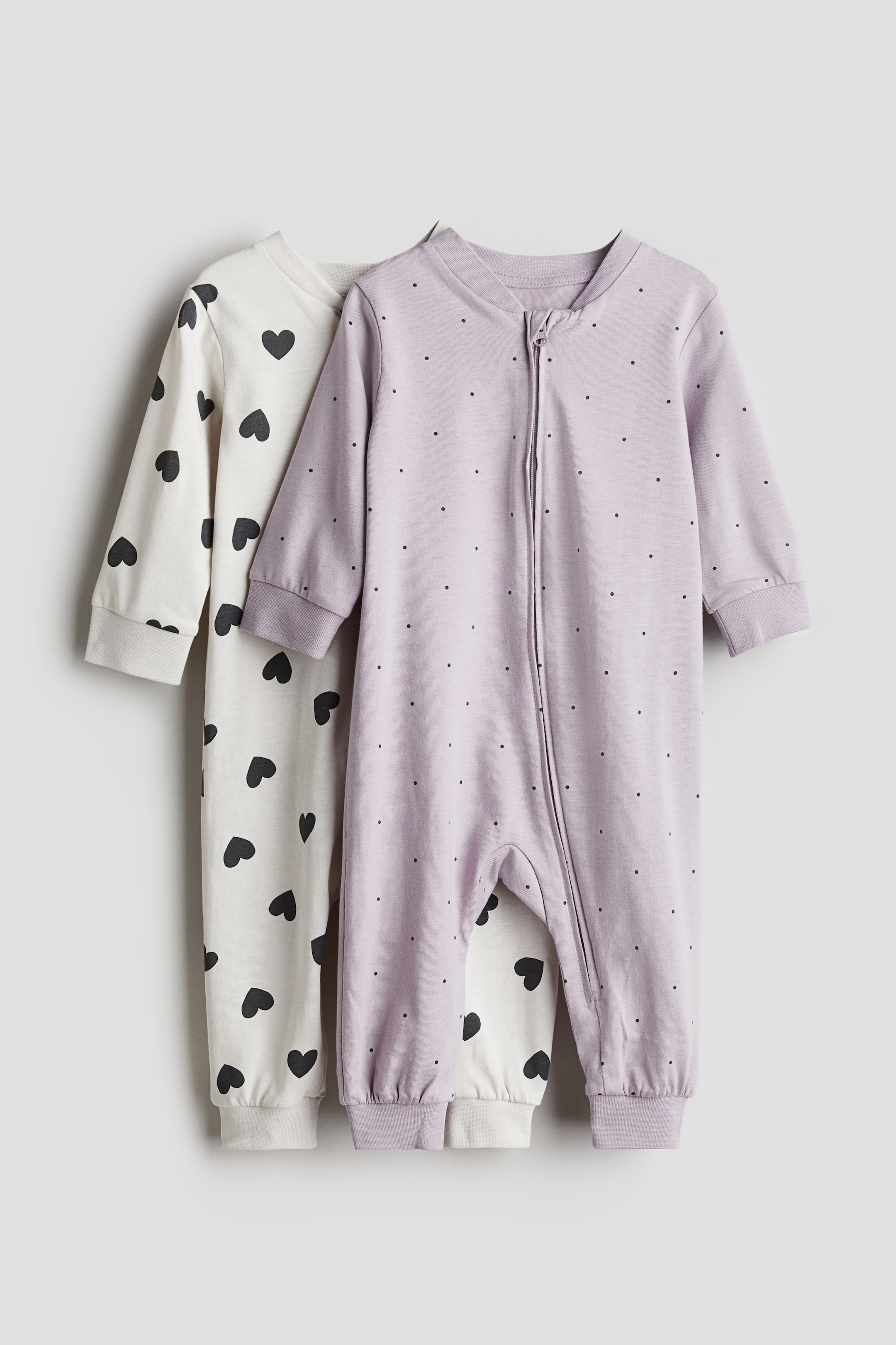 2-pack Patterned Cotton Pajamas