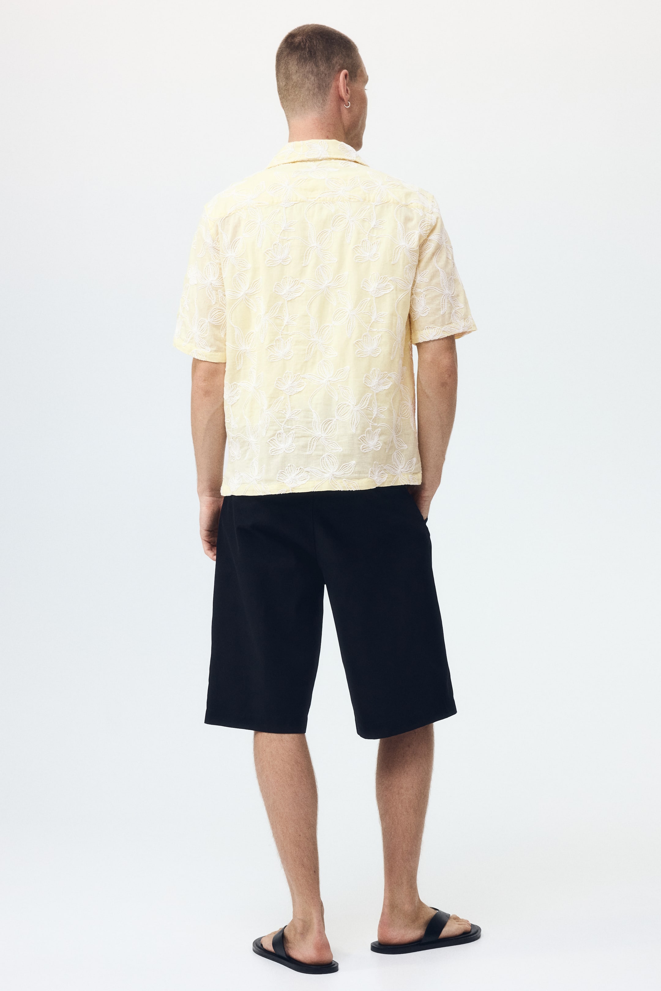 Regular-Fit Embroidered Resort Shirt