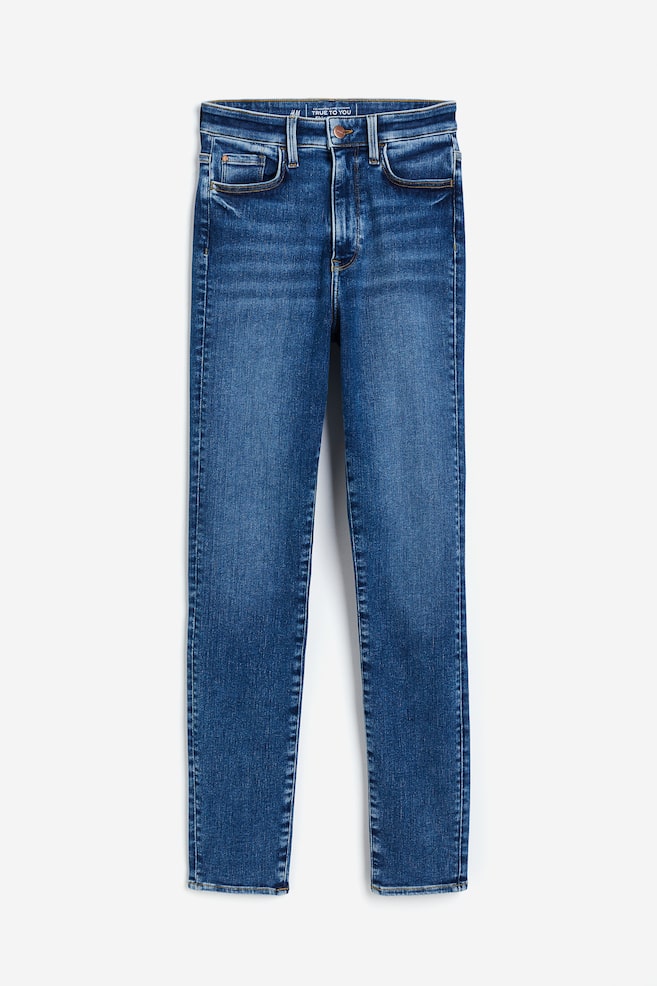 True To You Skinny Ultra High Ankle Jeans - Denimblau/Schwarz/Denimblau/Blau/Helles Denimblau/Blasses Denimblau/Blau/Dunkelblau/Hellblau/Dunkles Denimblau/Dunkles Denimblau/Blau - 2