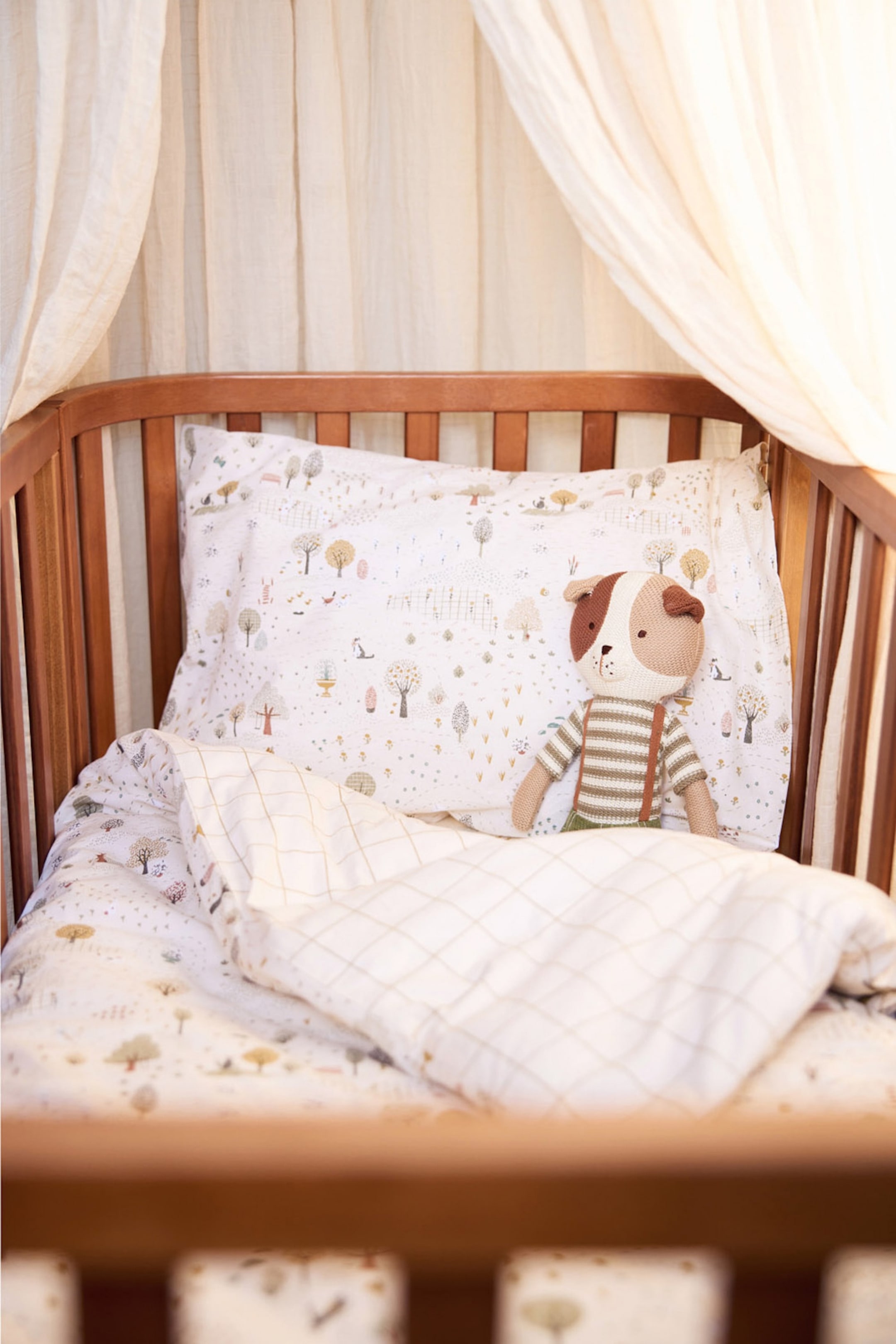 Grotere afbeelding bekijken: Stuffed Animal Set - Dog Mick - Jollein - HOME | H&M BE 1