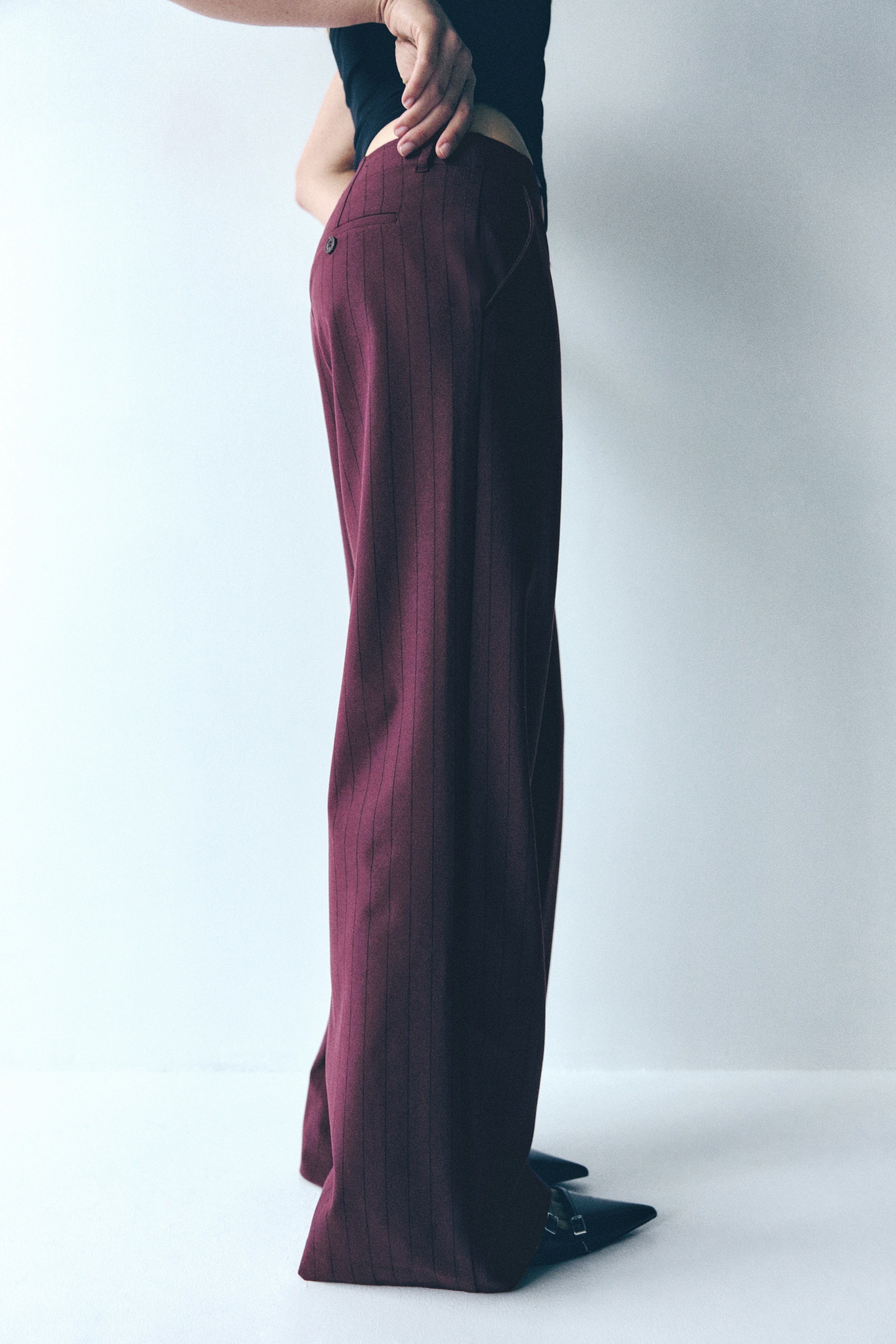 Wide trousers