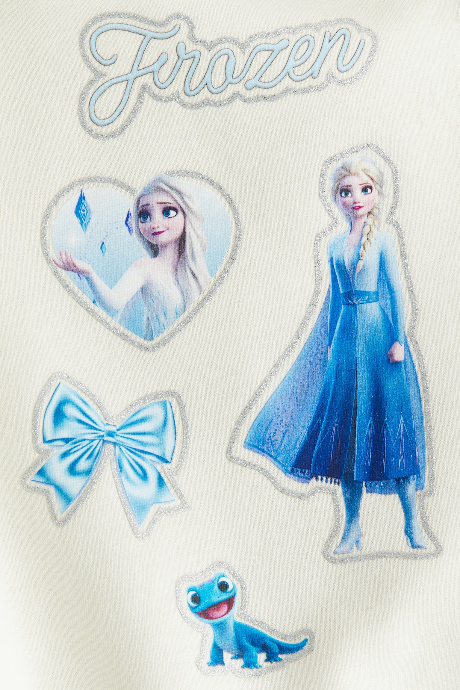 Tepláková mikina s motívom - Biela/Ľadové kráľovstvo/Krémová/Lilo & Stitch/Biela/Myška Minnie/Biela/Myška Minnie/Biela/Disney princezné/Svetloružová/Hello Kitty/Biela/Myška Minnie/Biela/Myška Minnie/Svetlosivá melanž/Hello Kitty/Svetlomodrá/Ľadové kráľovstvo/Sivá melírovaná/Miffy/Fialová/Gabby's Dollhouse/Ružová/Hello Kitty/Fialová/Ľadové kráľovstvo - 5