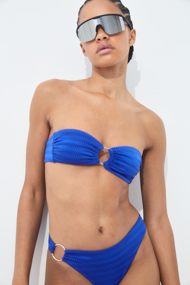Slip bikini brazilian - Blu acceso/Verde - 3