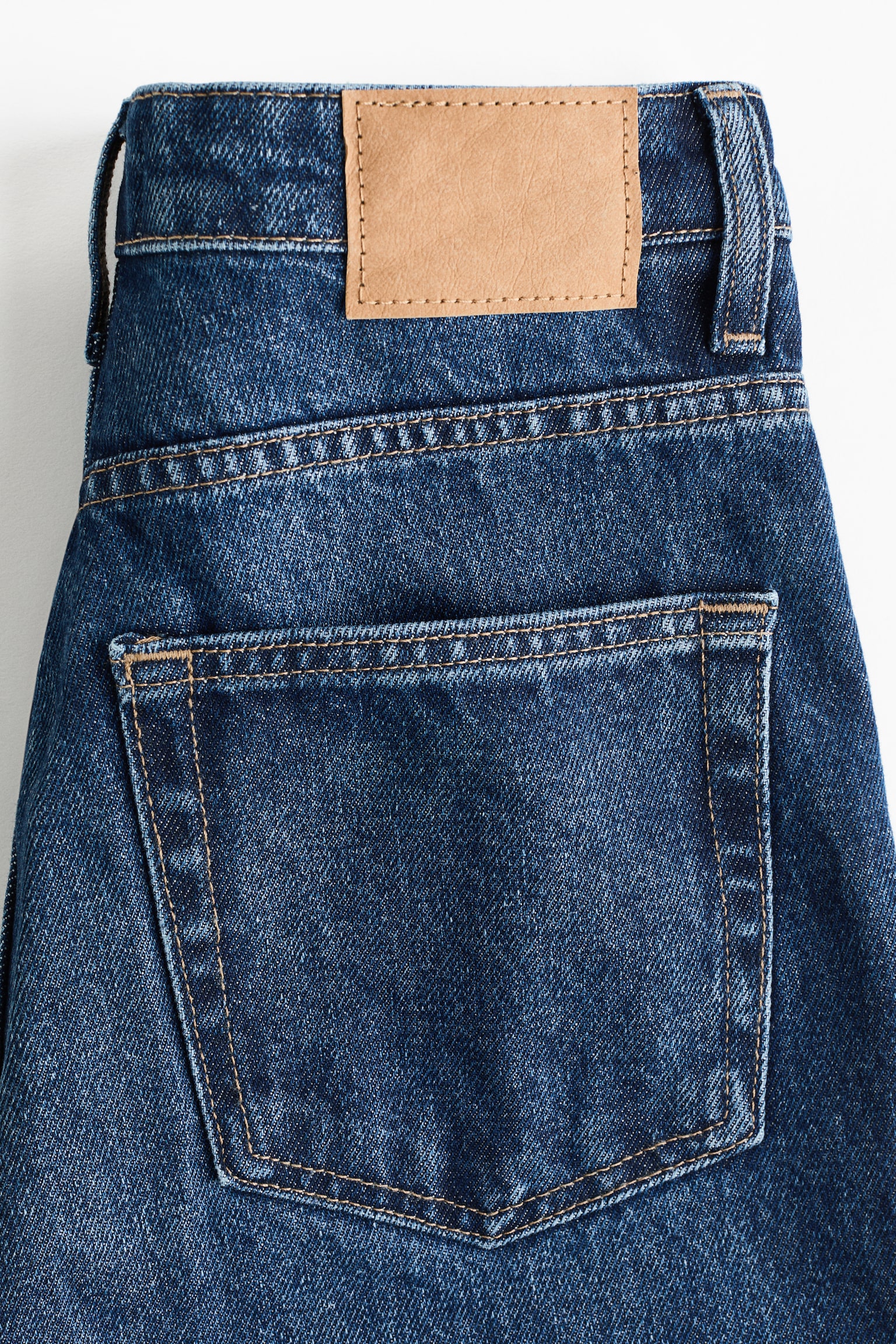 Straight High Jeans - Dark denim blue/Denim blue/Denim blue/Washed denim blue/Light denim blue - 7
