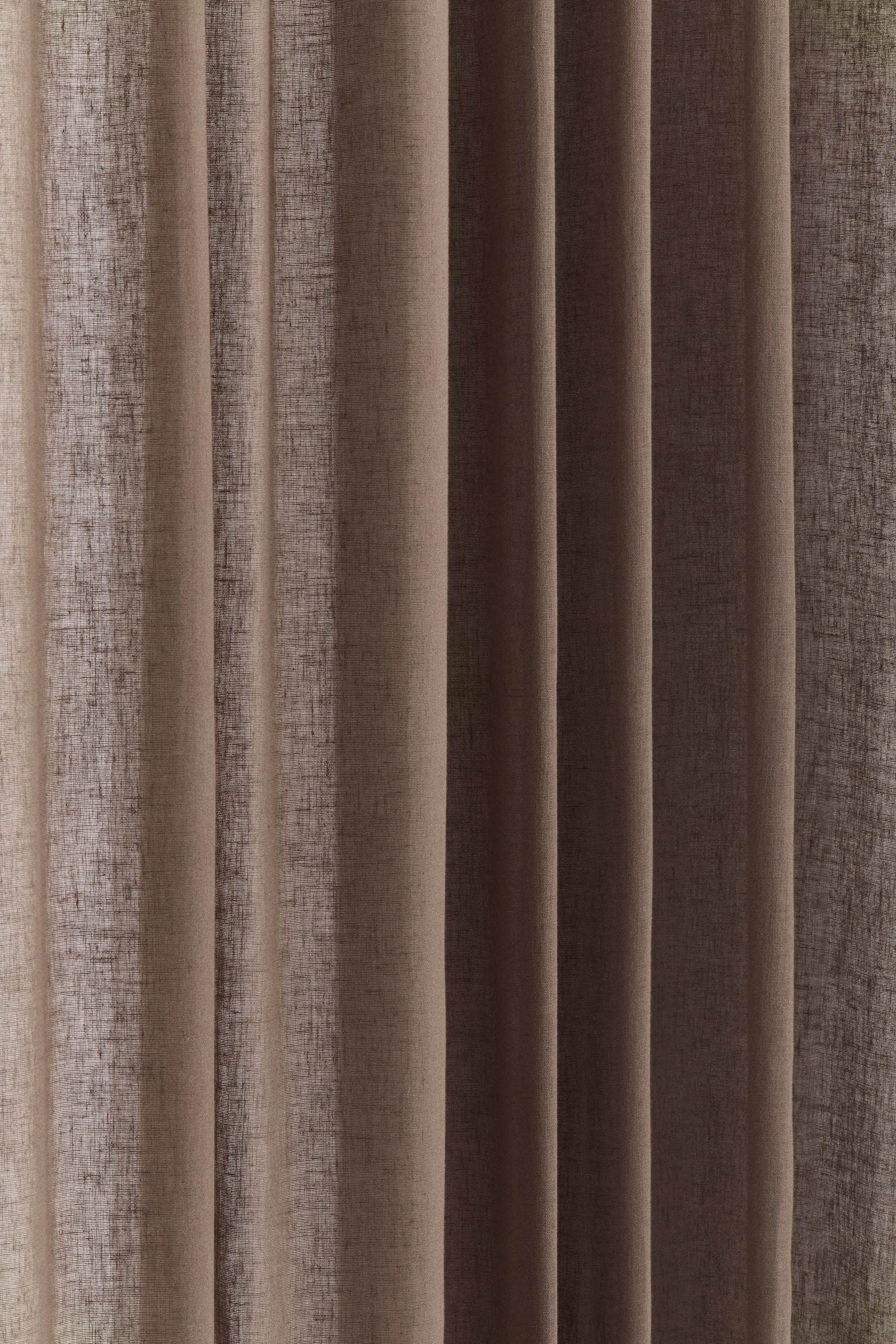 2-pack long linen-blend curtain lengths - Mole/Beige/White/Sage green/Beige/Light blue - 3