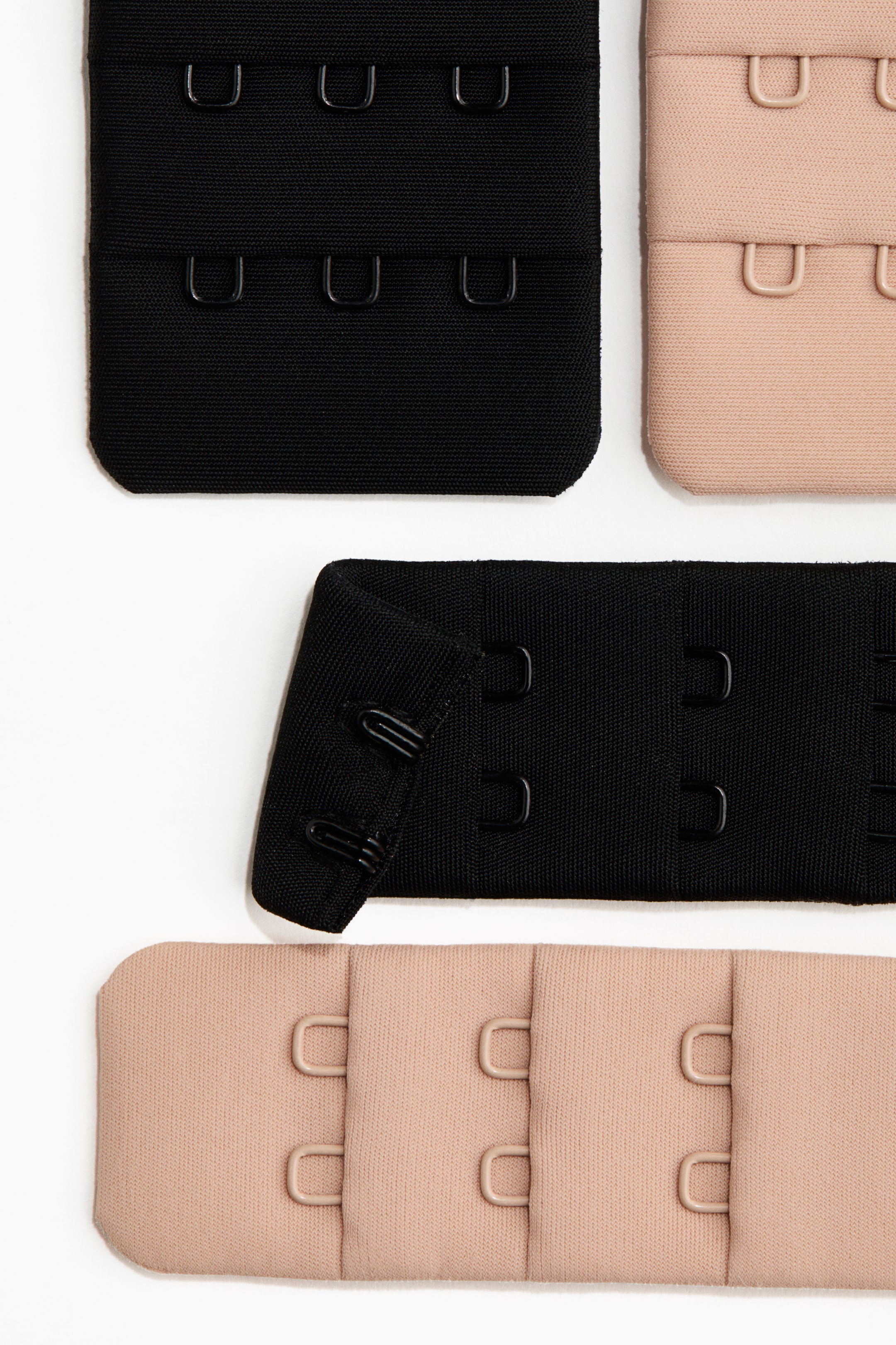 Büyük resmi görüntüle: 4'lü Sütyen Genişletici - Siyah/Açık bej - KADIN | H&M TR 2