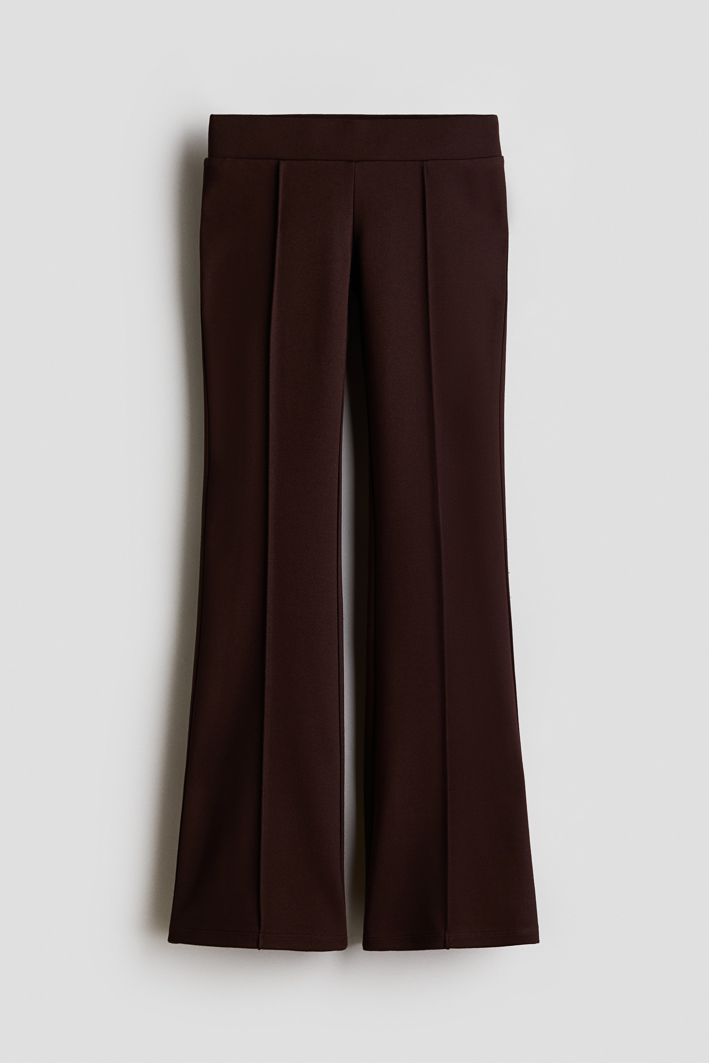 Flared Ponte Leggings - Dark brown - Kids | H&M US