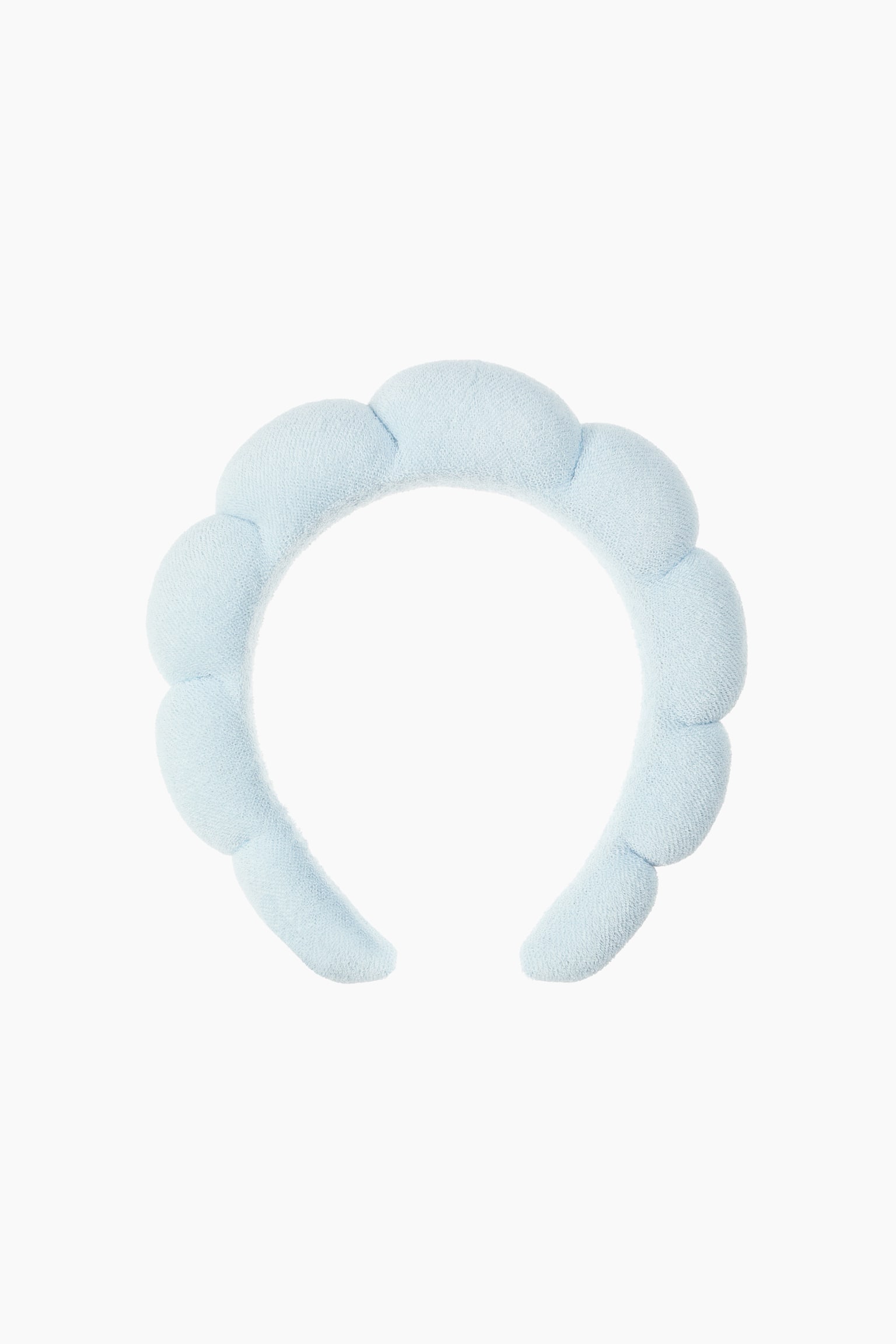 Gewatteerde beauty-hoofdband - Light blue