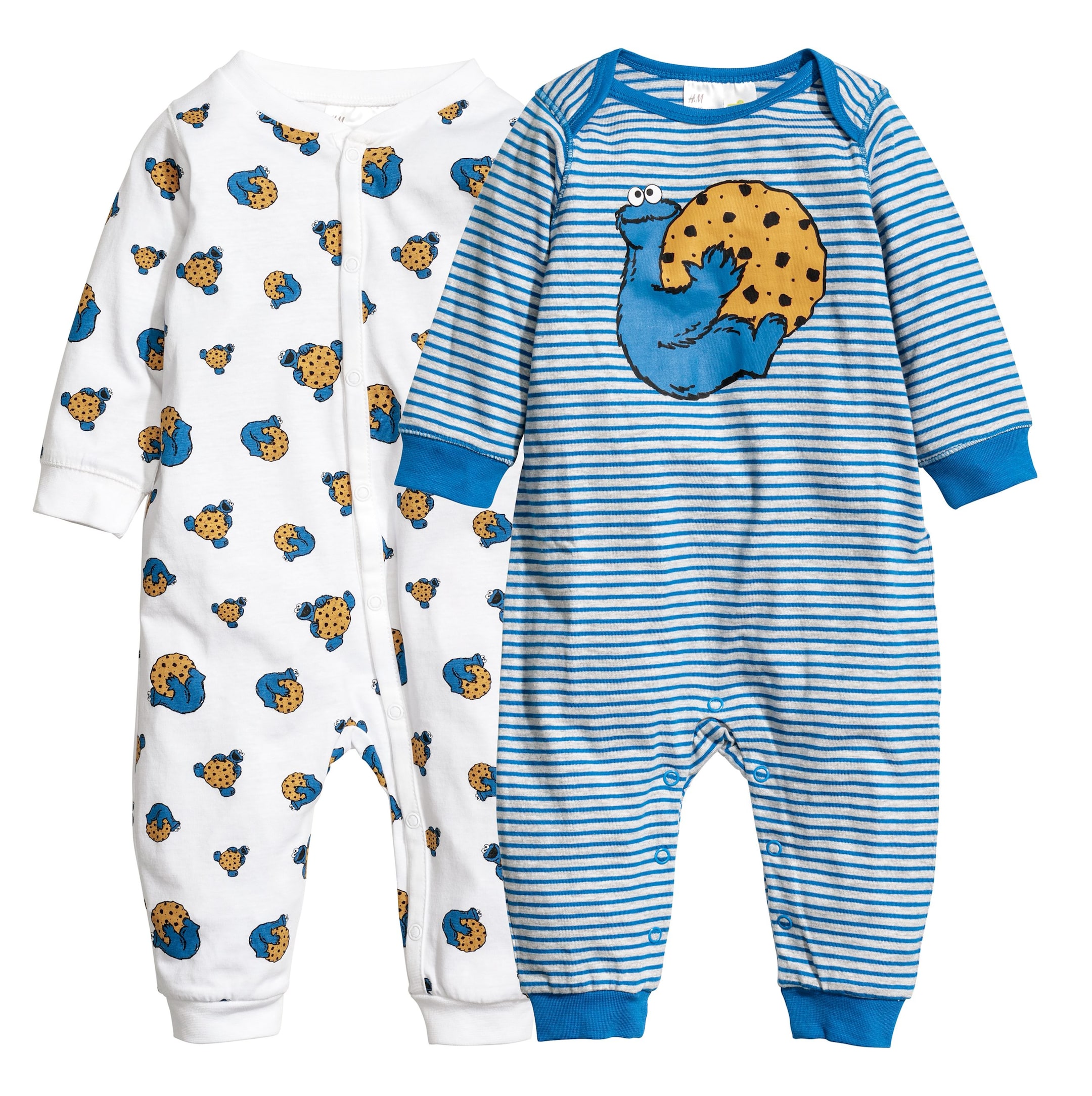 View larger image: 2-pack pyjamas - Blue/Sesame Street - Kids | H&M 1