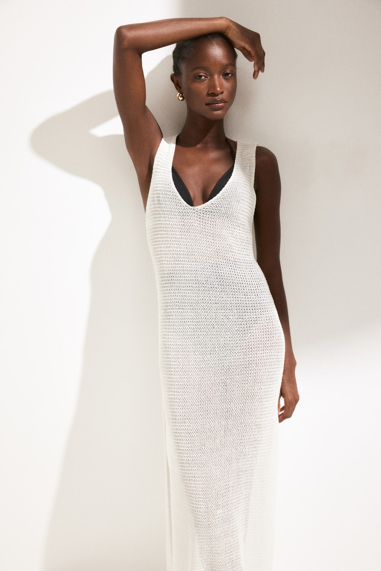 Jurk Strandjurk H&m Losgebreide Strandjurk Wit DAMES H&M BE