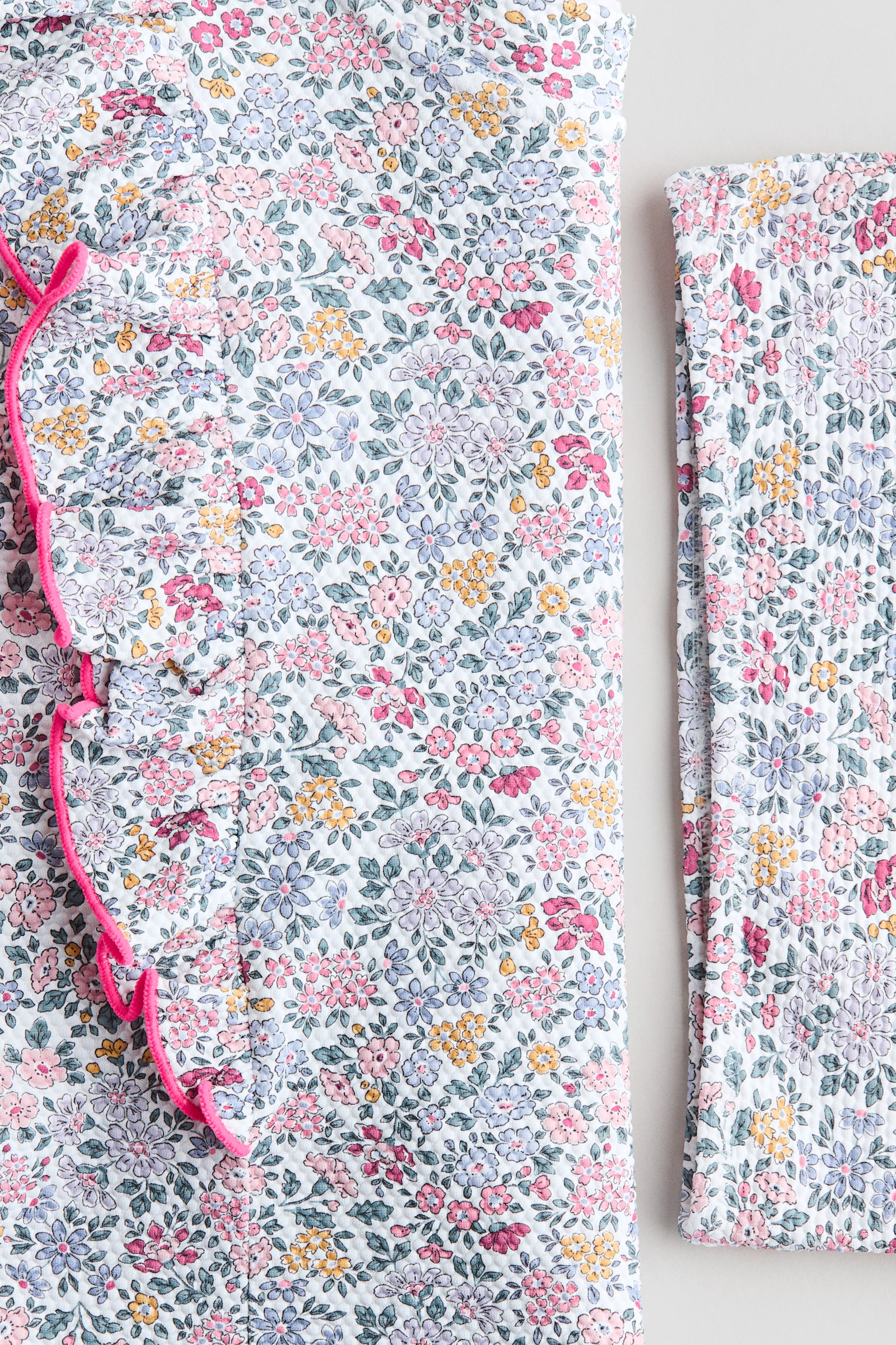 Printed swim set - Light purple/Floral/Pink/Floral - 2