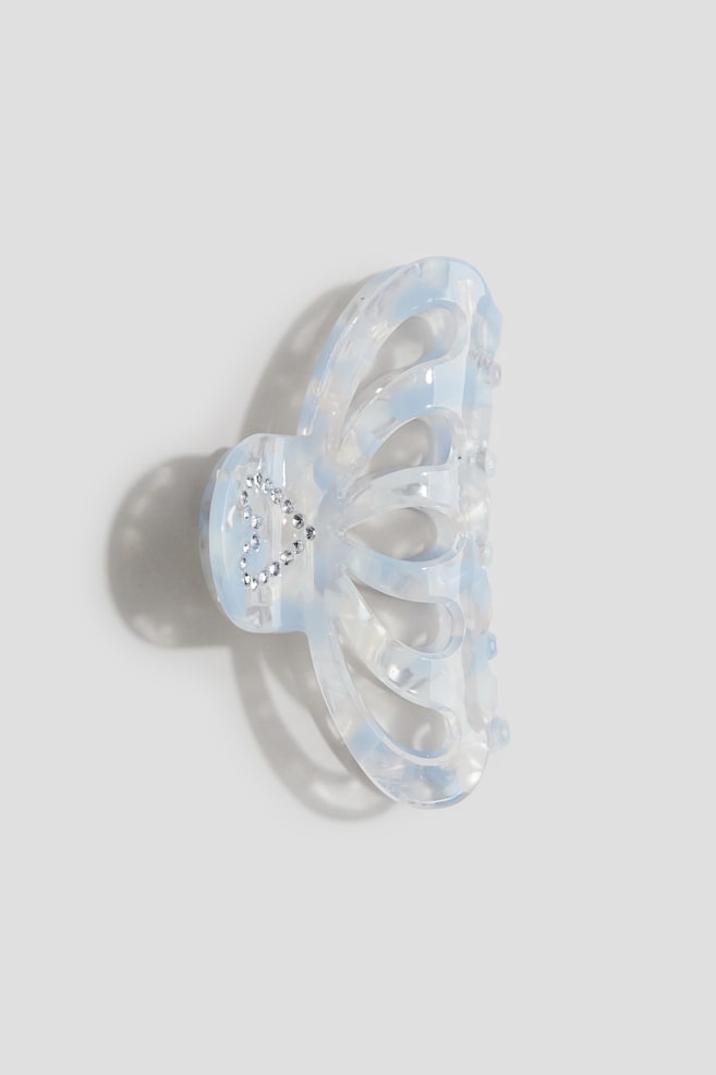 Hair claw - Light blue - 1