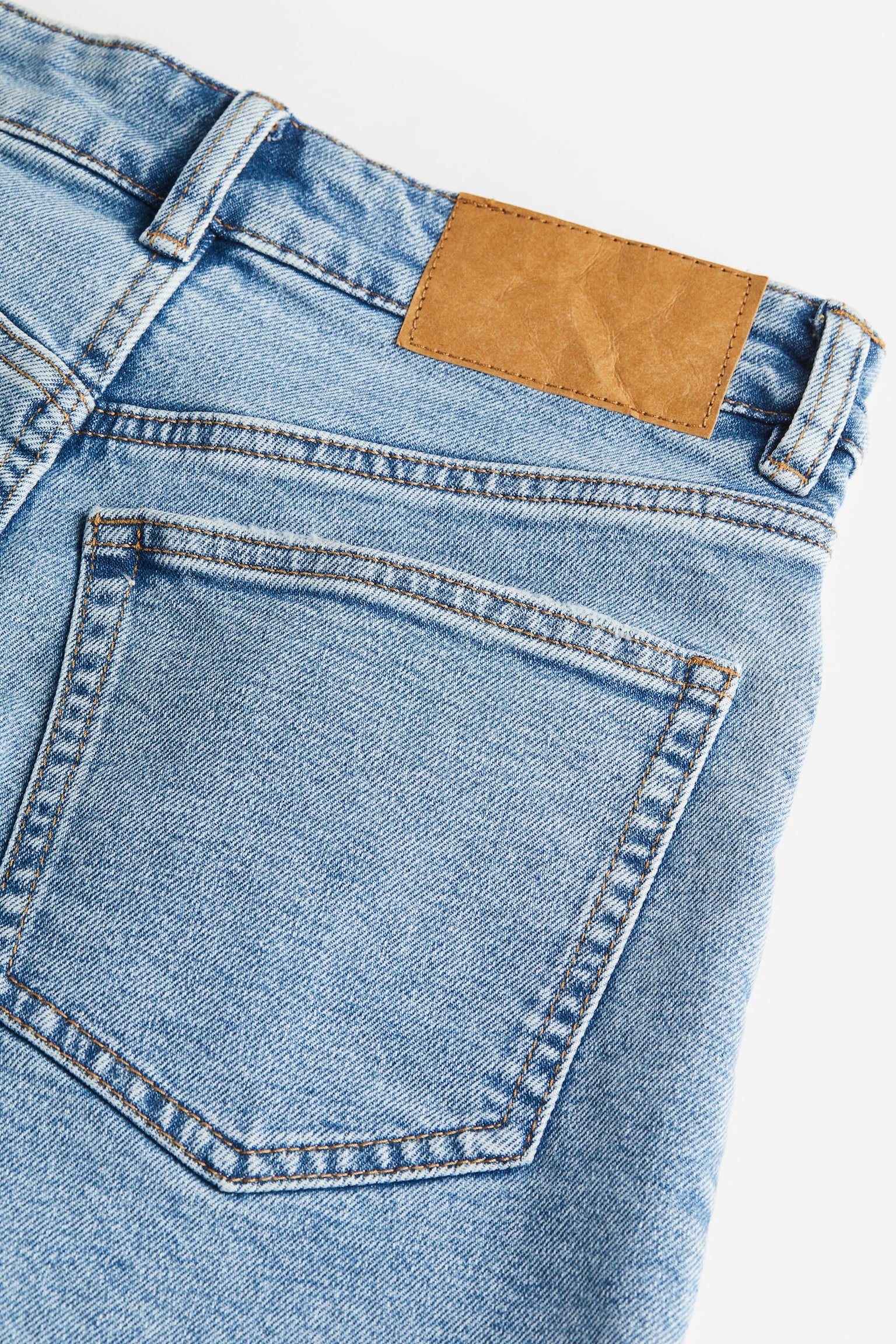 High Denim shorts - Light denim blue/Denim blue/Black - 2