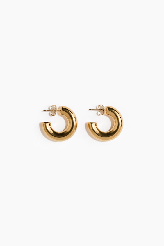 Женские серьги-кольца H&M водостойкие