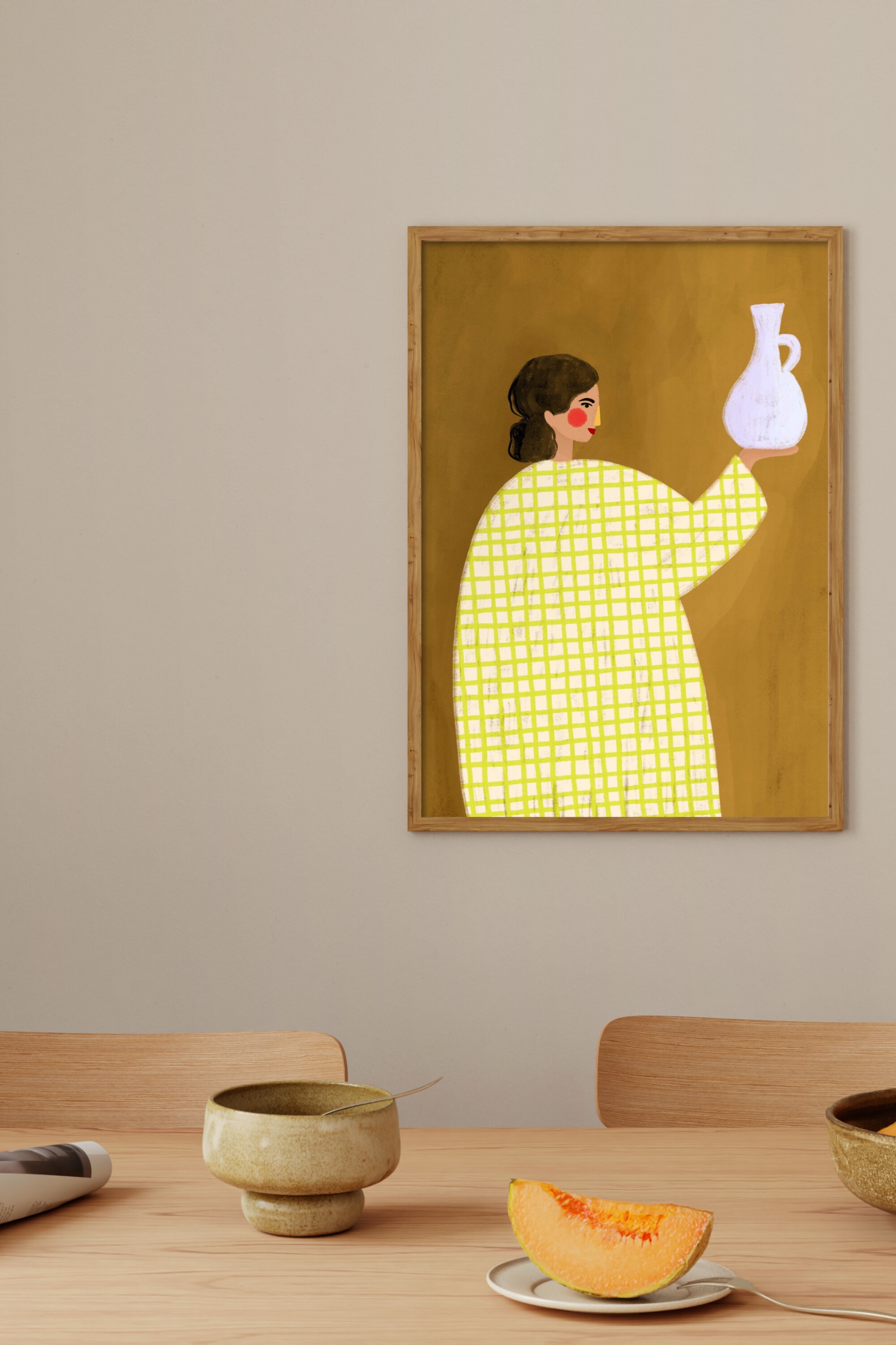 Bea Muller -  The Woman With The Vase - Mulher Com Vaso