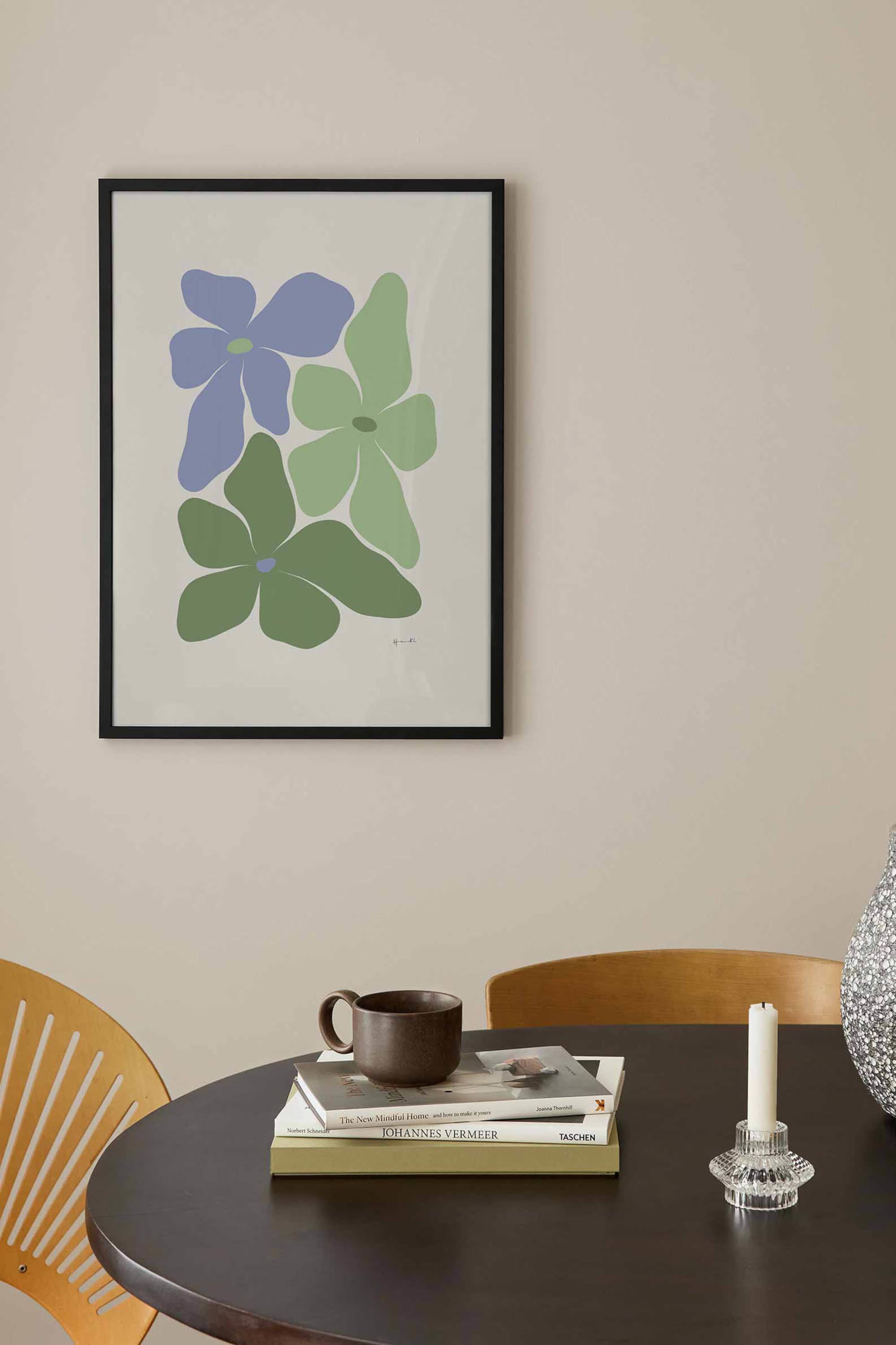 Größeres Bild anzeigen: Spring Flowers Green Poster - Grün - Postery - Home All | H&M AT 1