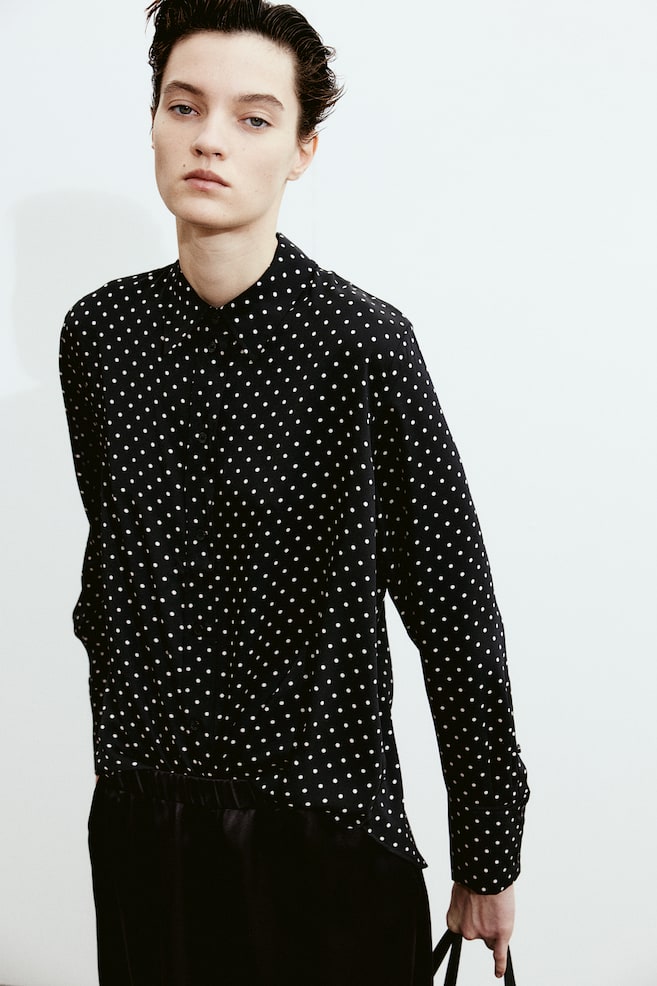 Shirt - Black/Spotted/Cream/Black/Cream/Spotted/dc/dc - 1