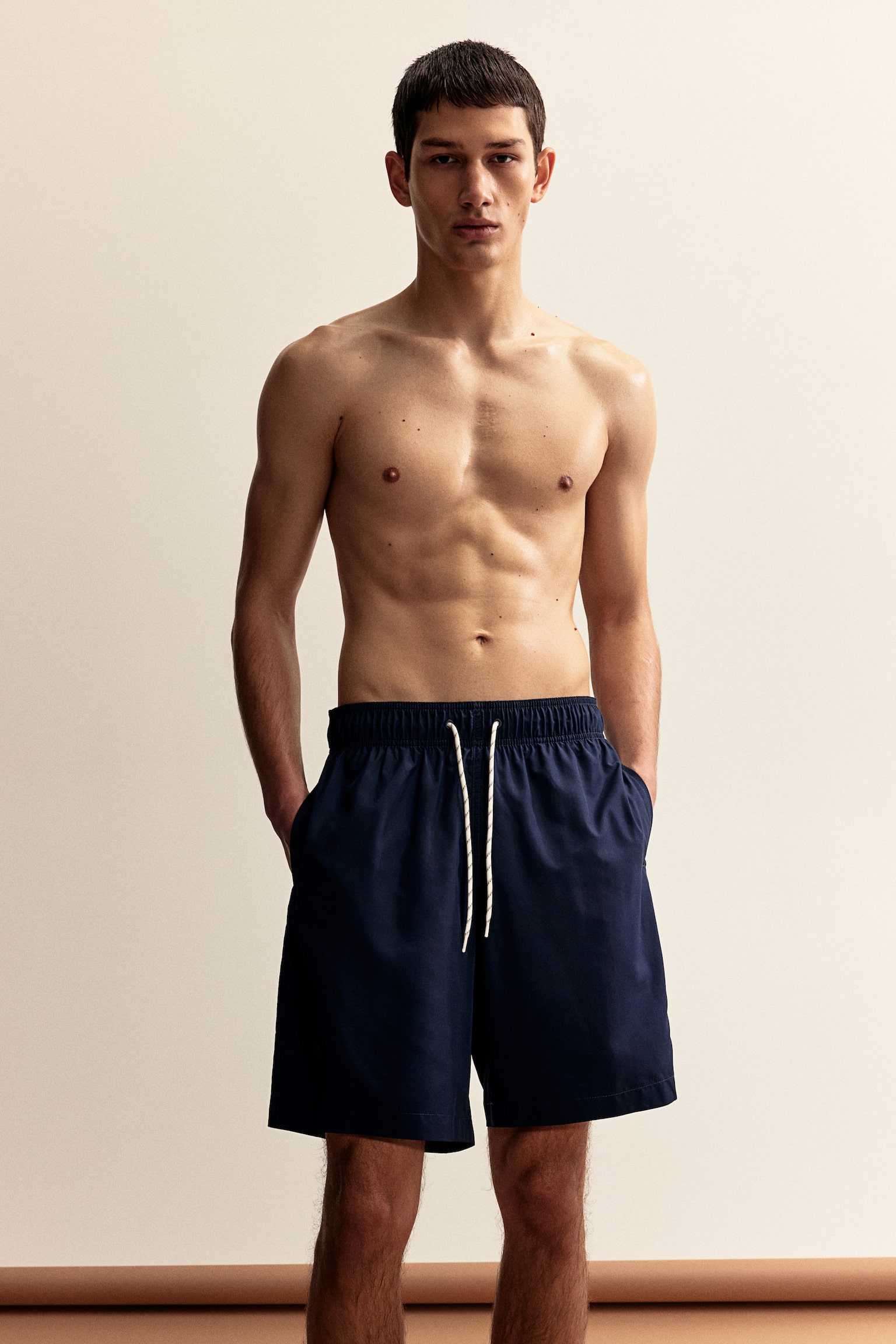 Swim shorts - Navy blue/Black - 3