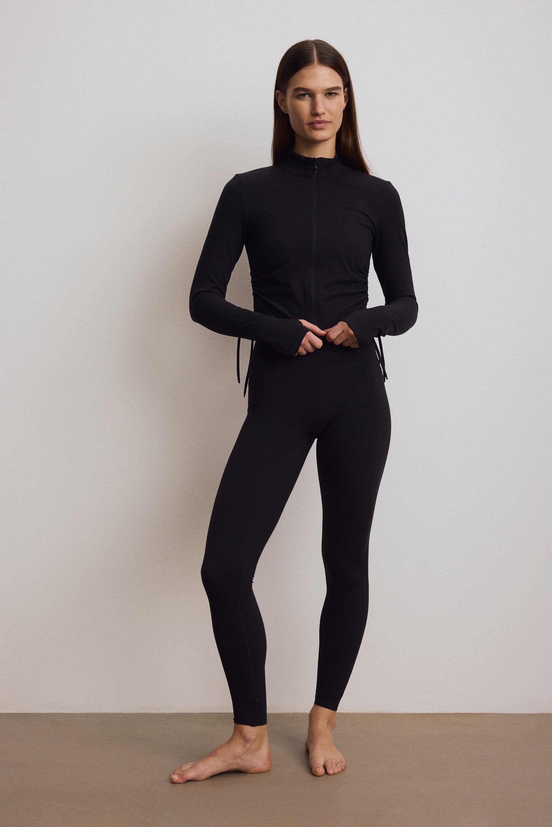 View larger image: Sports jacket with SoftMove™ - Black - Ladies | H&M IN 2