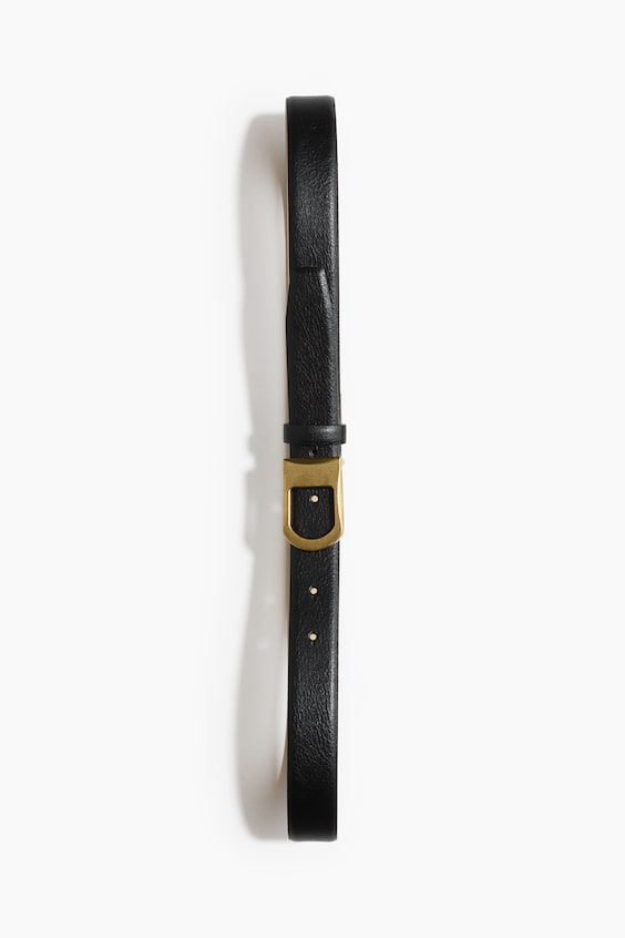 Женский ремень H&M Belt, цвет: Чёрный