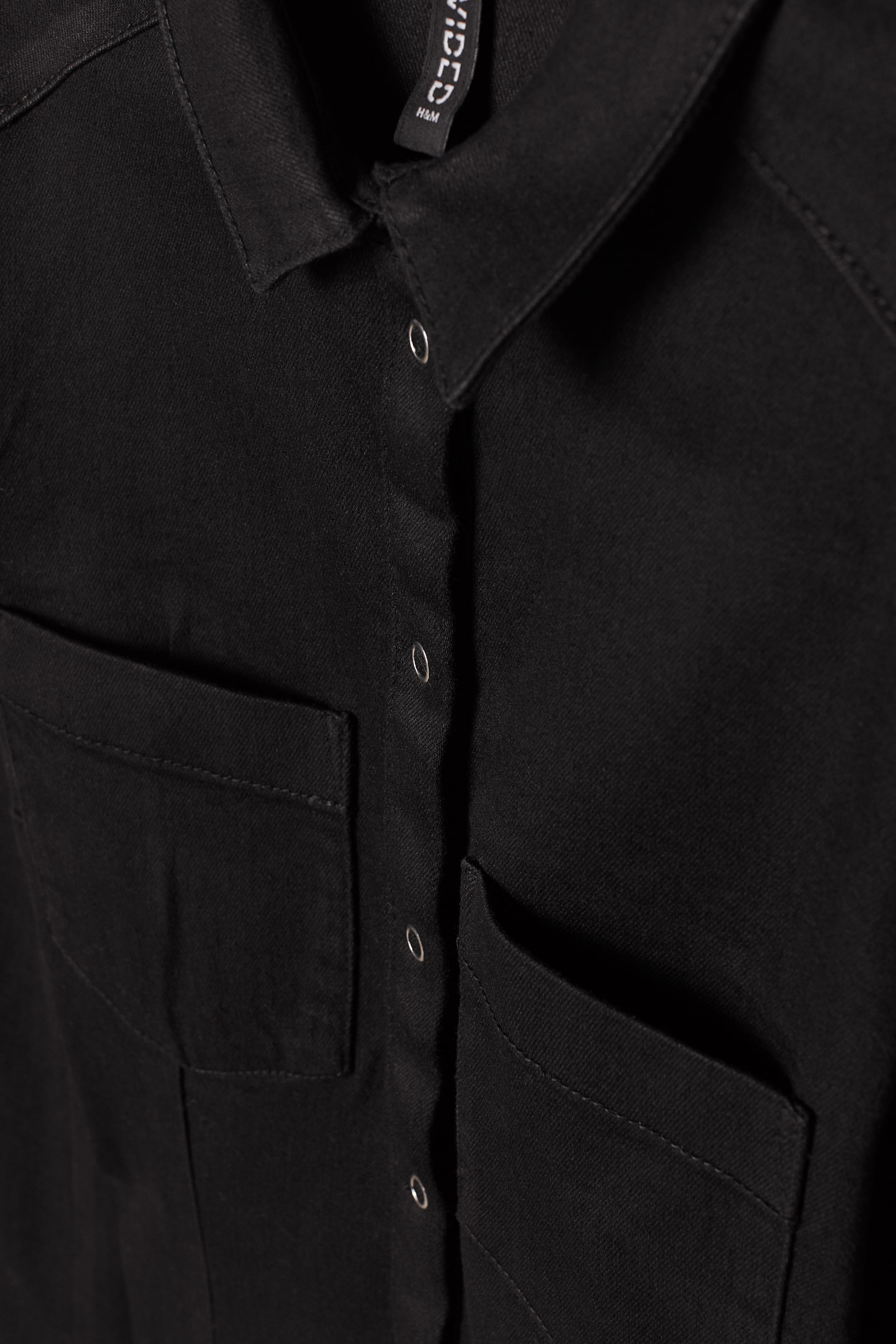 Agrandir l'image: Robe chemise ajustée - Noir - FEMME | H&M FR 2