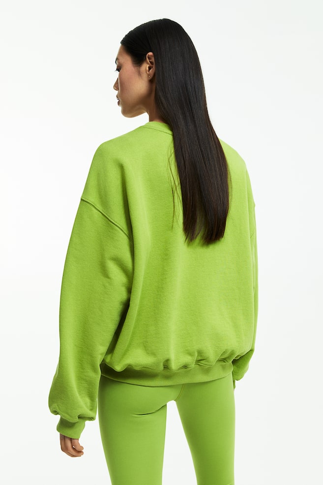 DryMove™ Sports sweatshirt - Lime green/Light pink/Black/Brown/dc/dc - 5