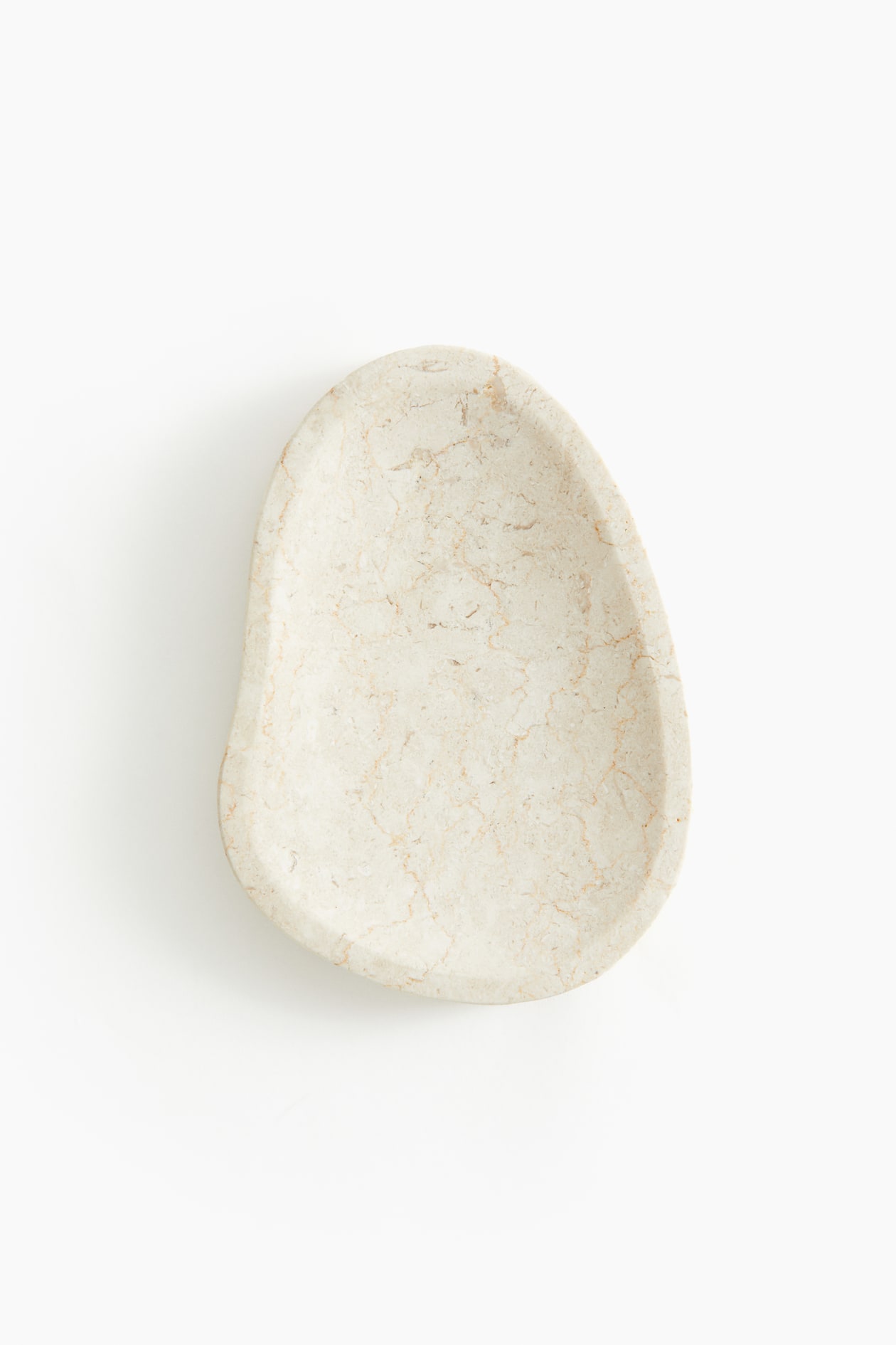Petit plateau en marbre - Beige clair - Home All | H&M FR