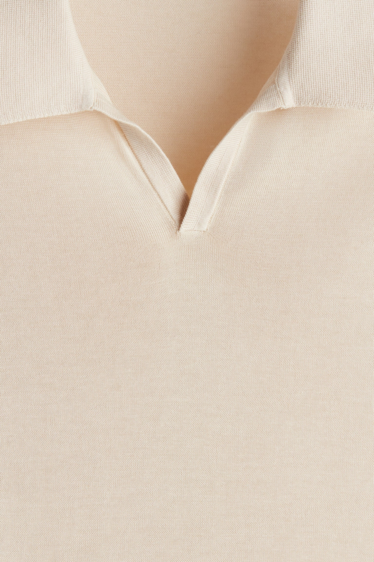 Playera polo Regular Fit con cuello en V - Beige/Verde/Dark brown - 6