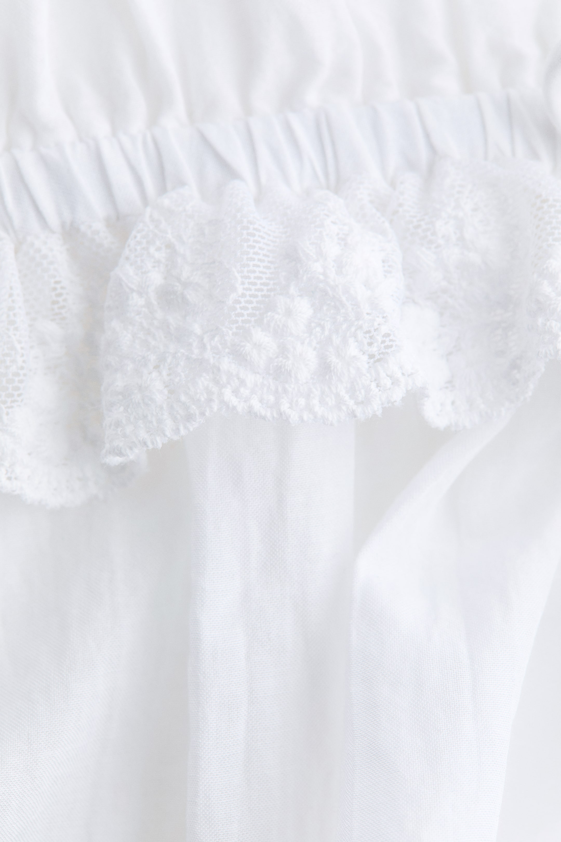 Ruffle-Trimmed Blouse