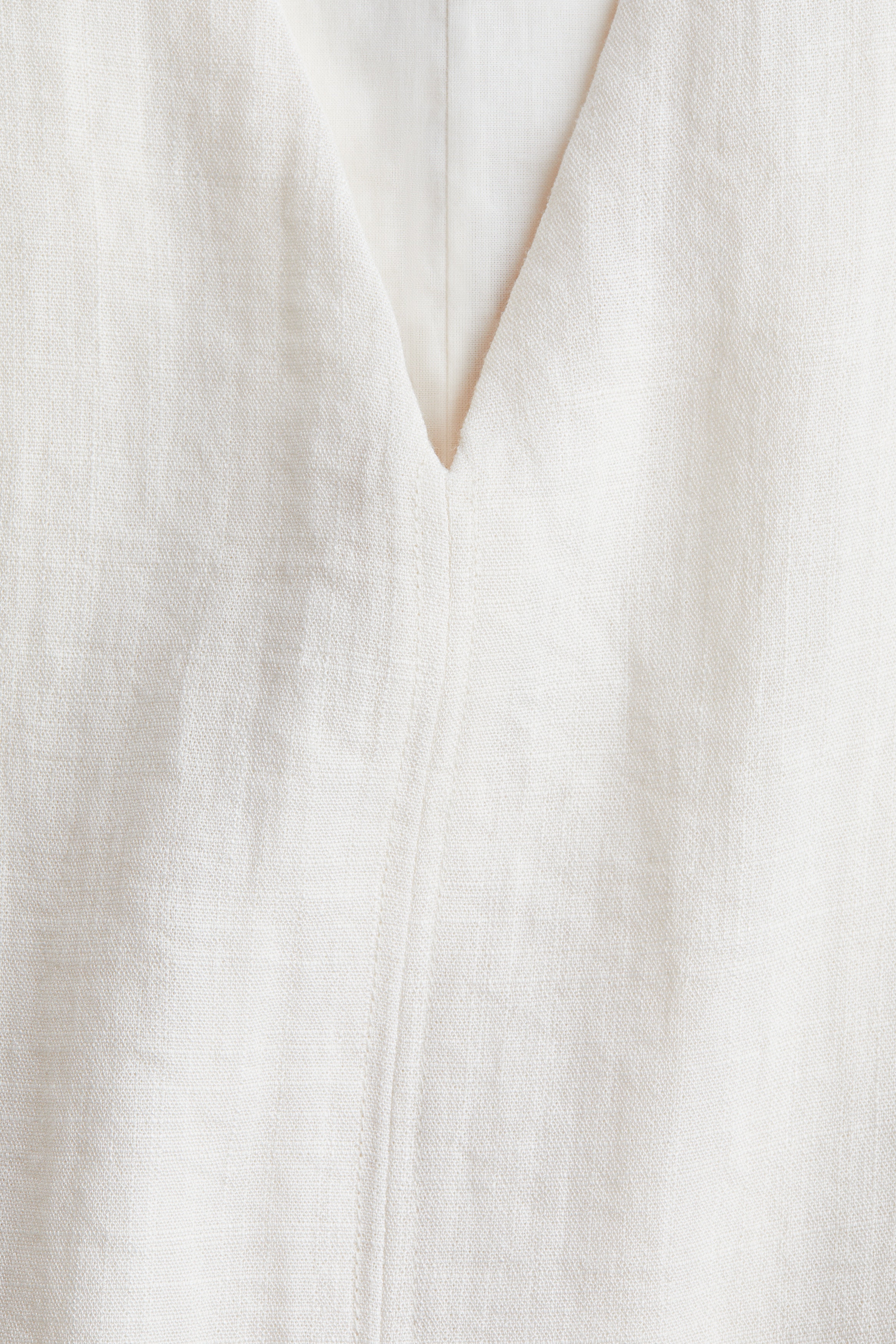 V-neck shift dress