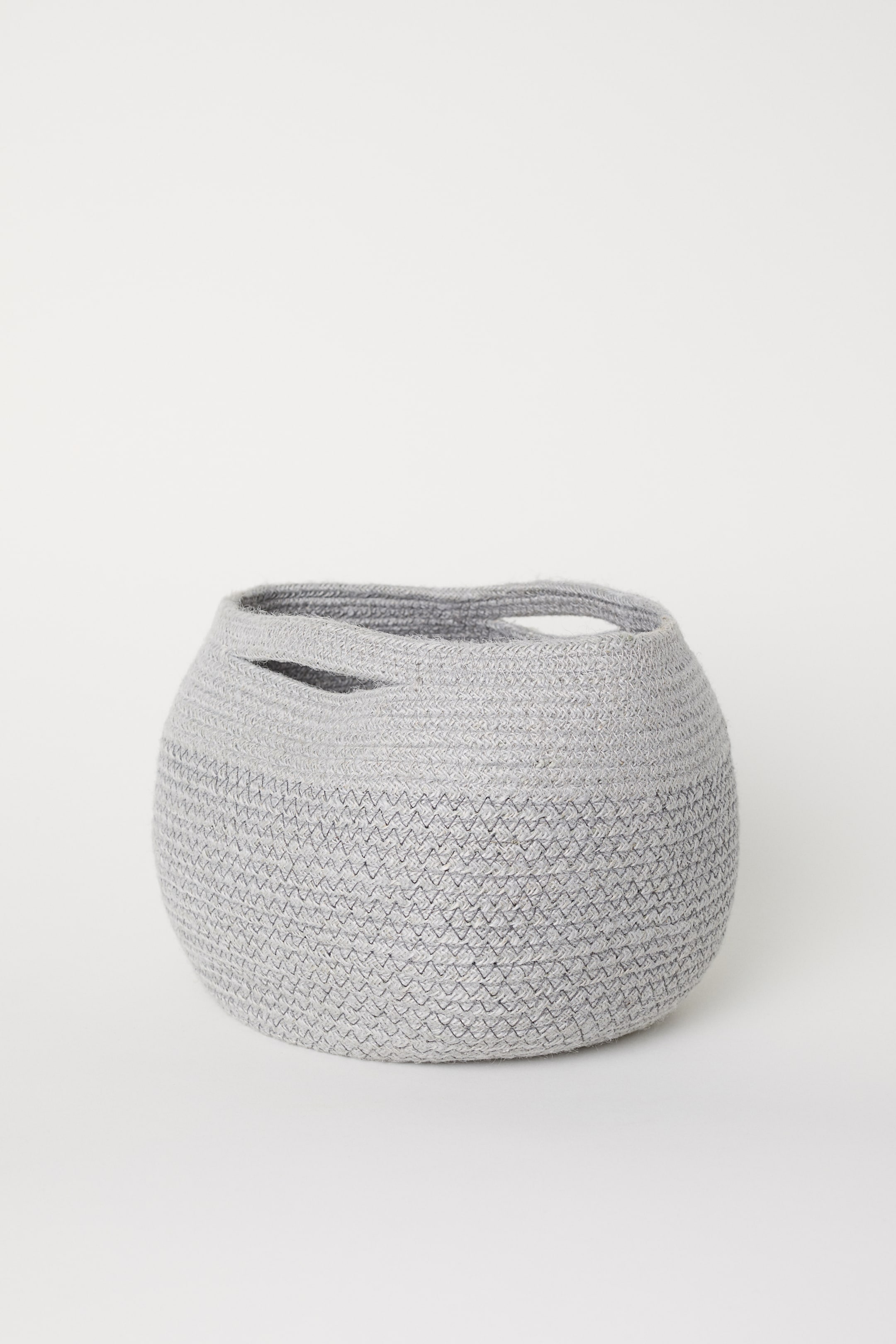 Agrandir l'image: Panier de rangement en jute - Gris clair - HOME | H&M BE 1