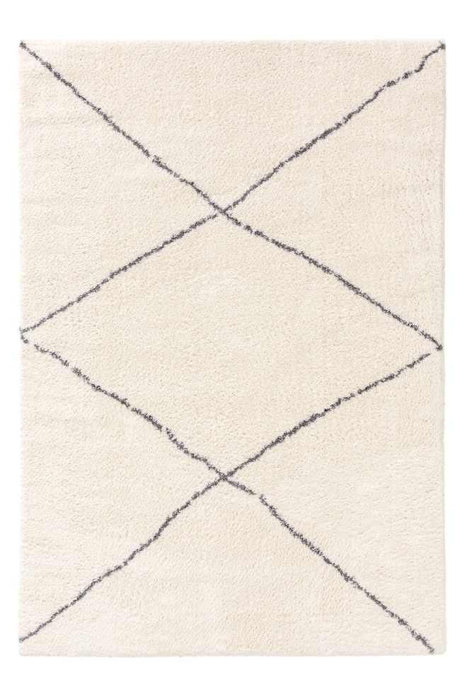 Tapis À Poils Longs Benno - Crème - 1