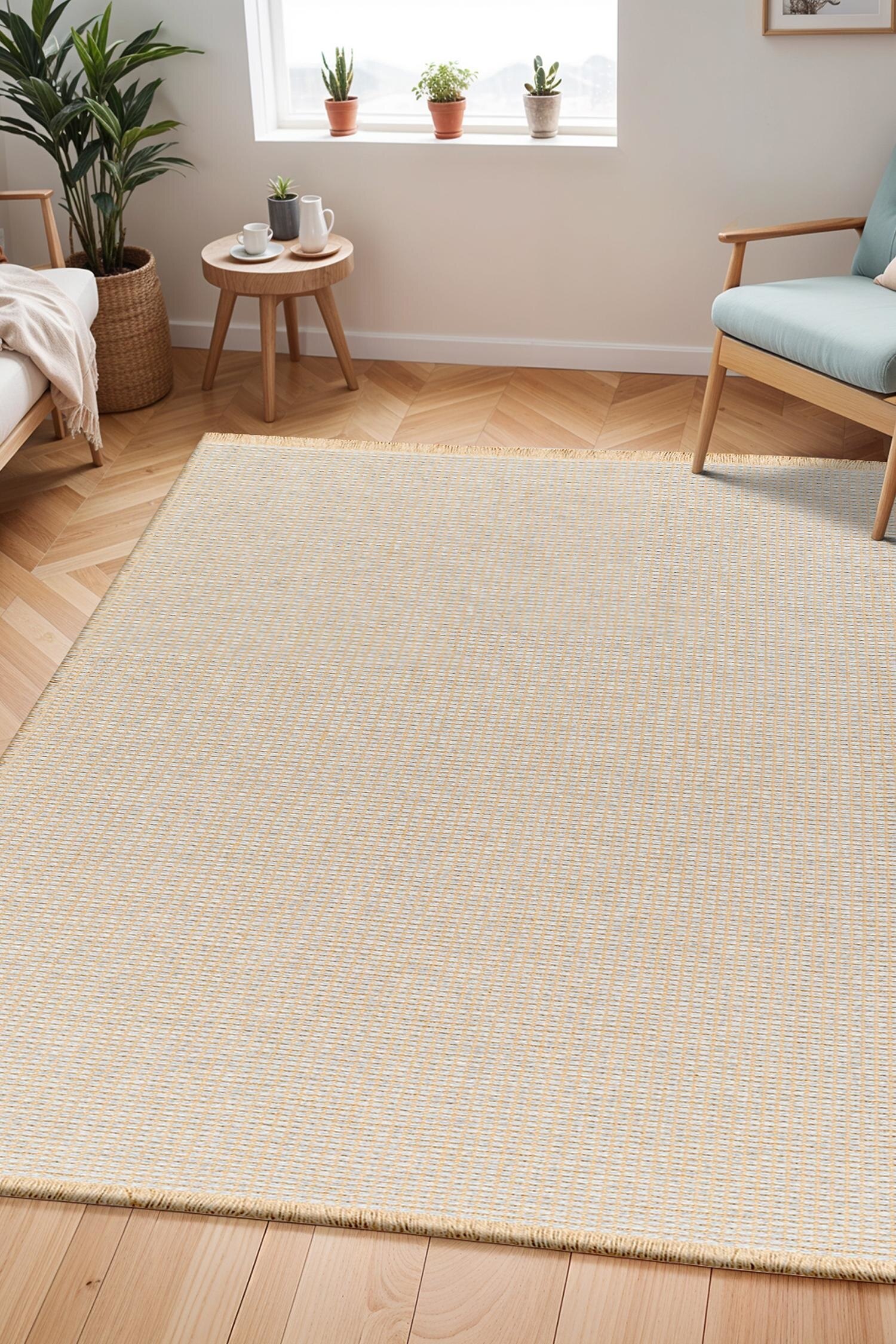 Becki Owens X Livabliss Jute Area Rug - Light Grey/Light Brown/Dark Brown