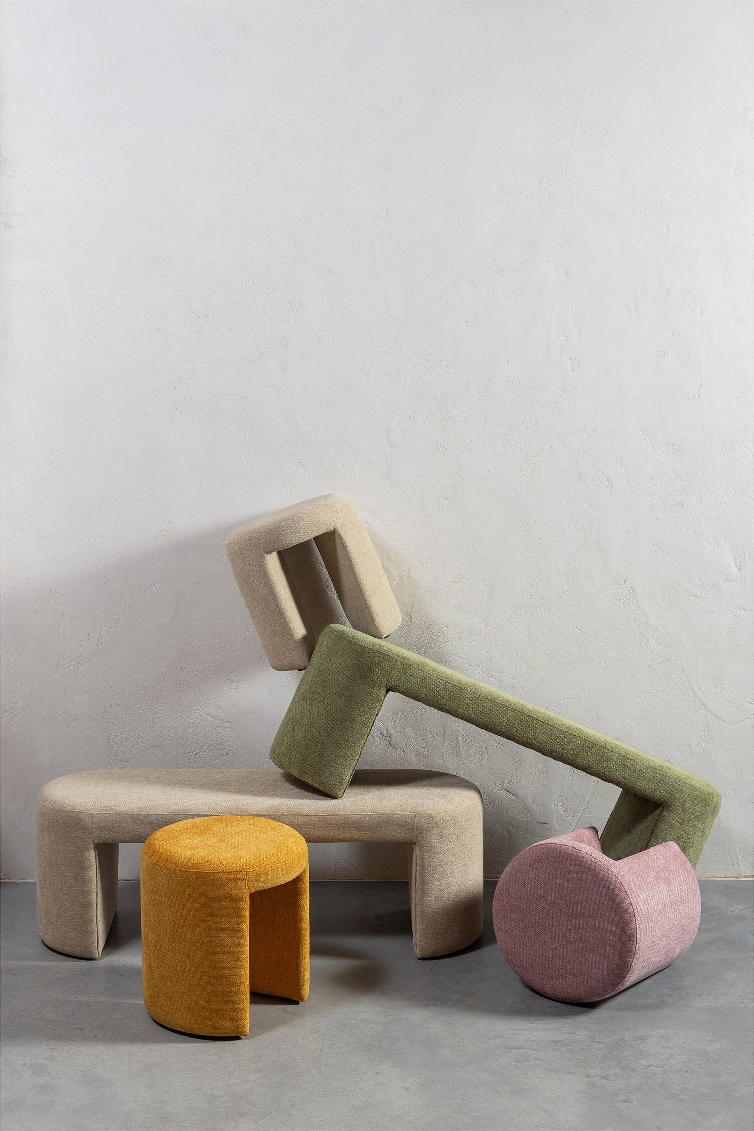 Jacob Banc - Naturel/Crème/Vert