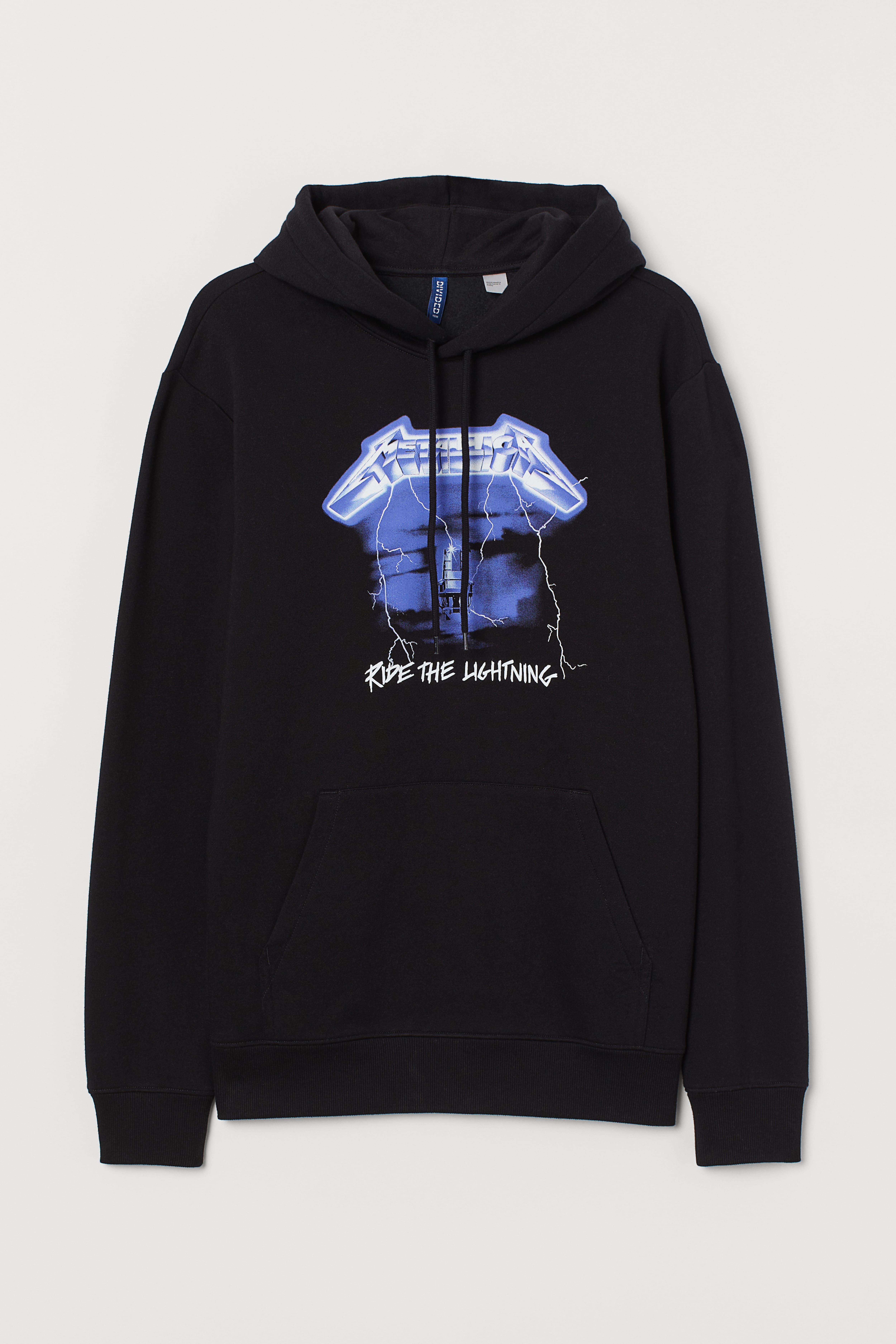 Regular Fit Hoodie - Long sleeve - Regular length - Black/The Notorious  B.I.G. - Men | H&M US