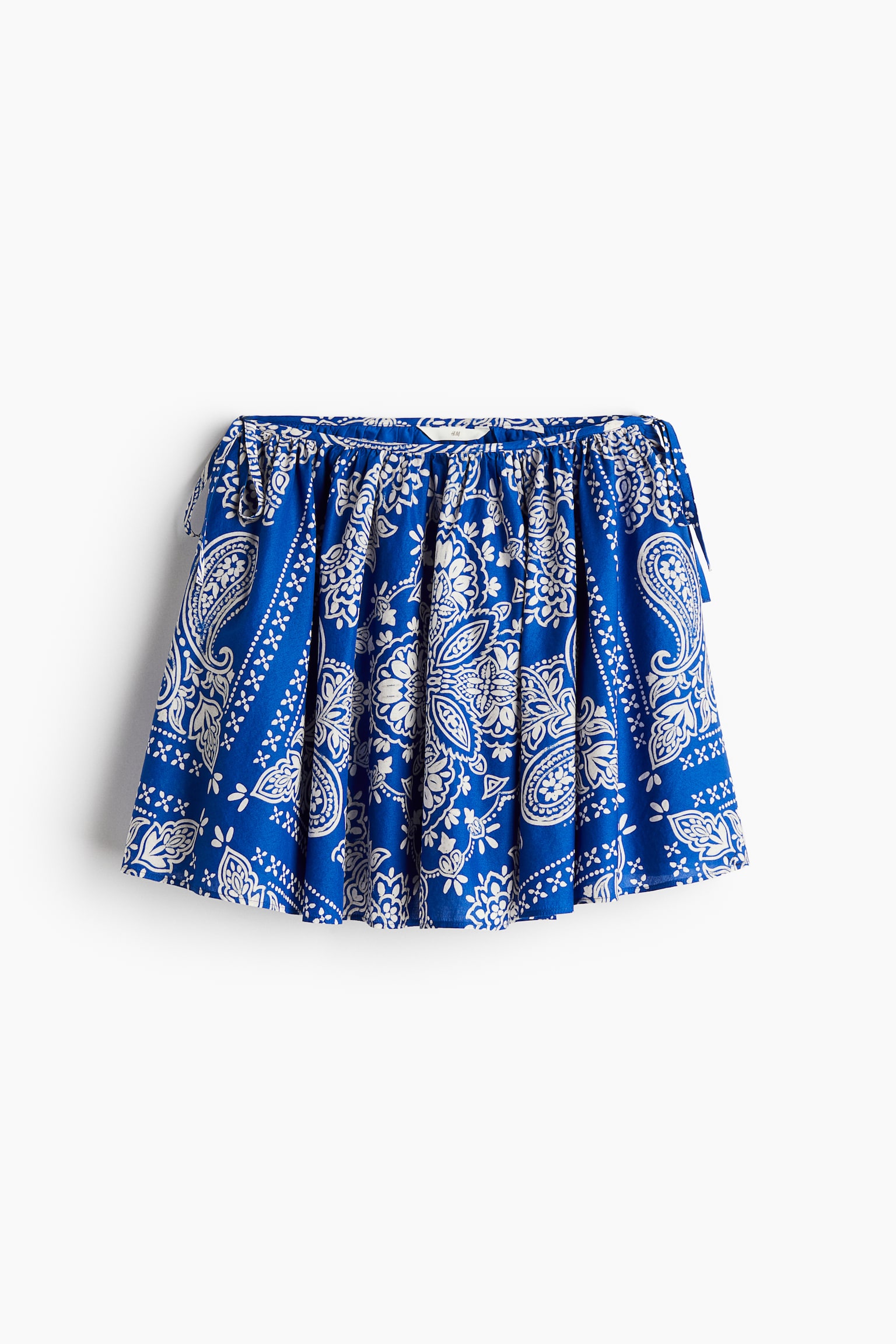 Circular Mini Skirt - Blue/Paisley pattern/Blue/Pattern/Cream/Lemons/White - 2