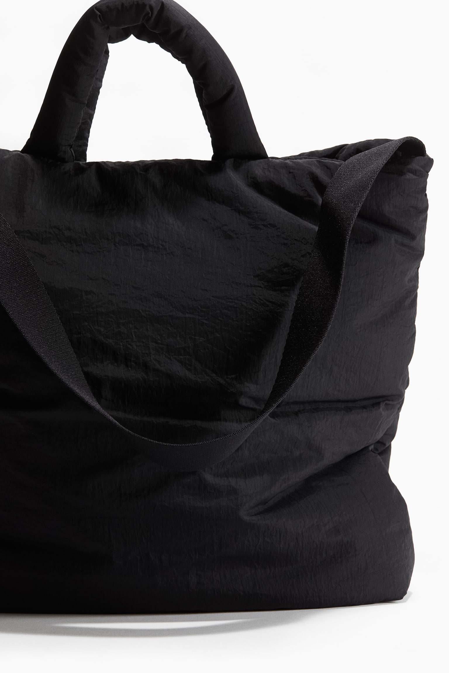 Padded shopper - Black - 3