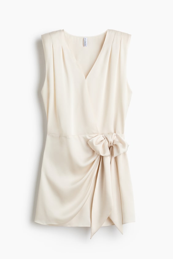 Женские платья H&M Satin Wrap Dress