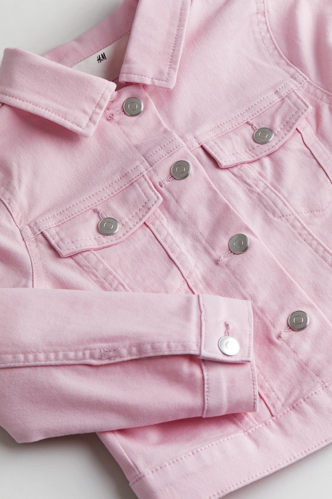 Twill jacket - Light pink/Blue/Floral - 2