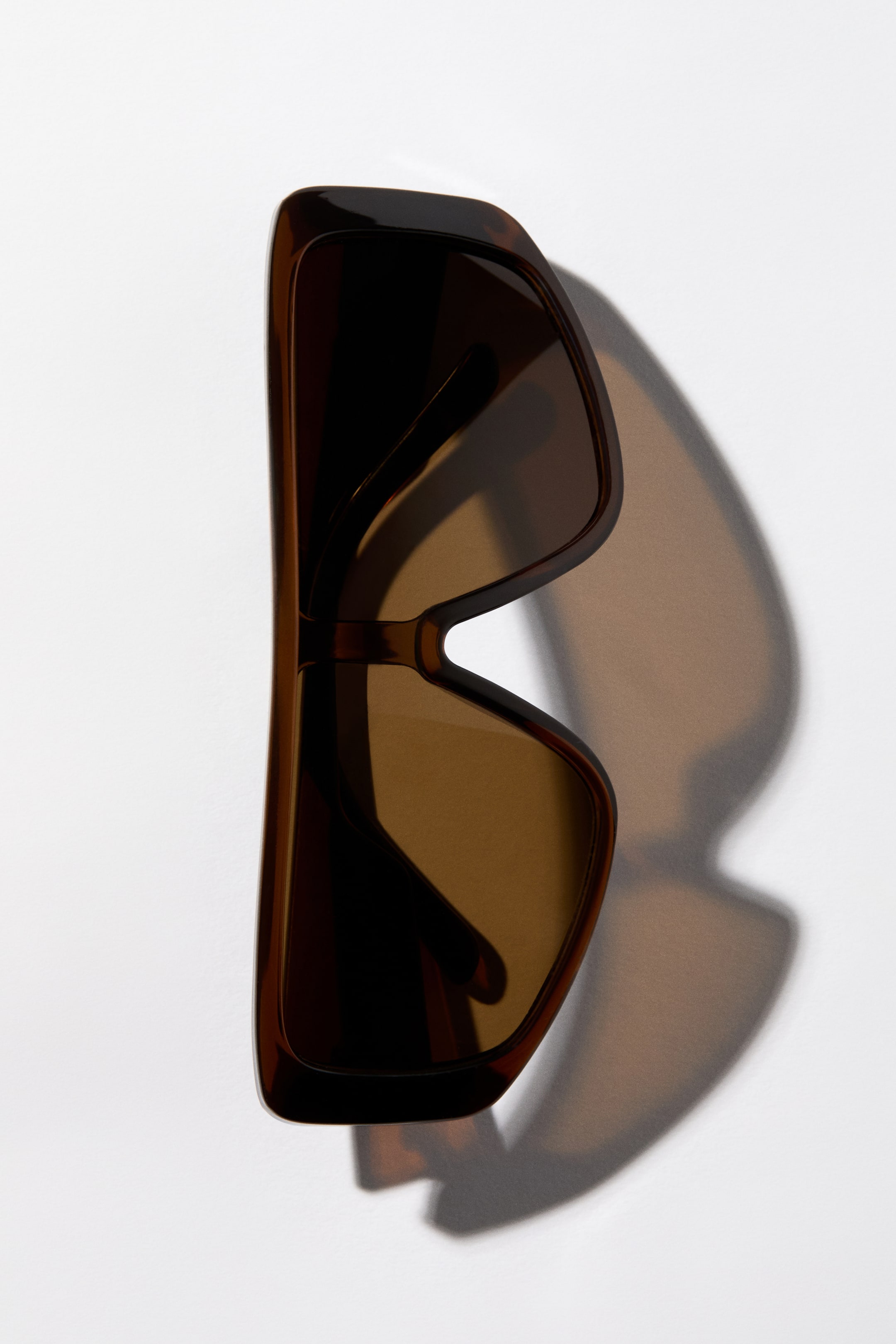 Größeres Bild ansehen: Visor-Sonnenbrille - Braun - Ladies | H&M DE 1