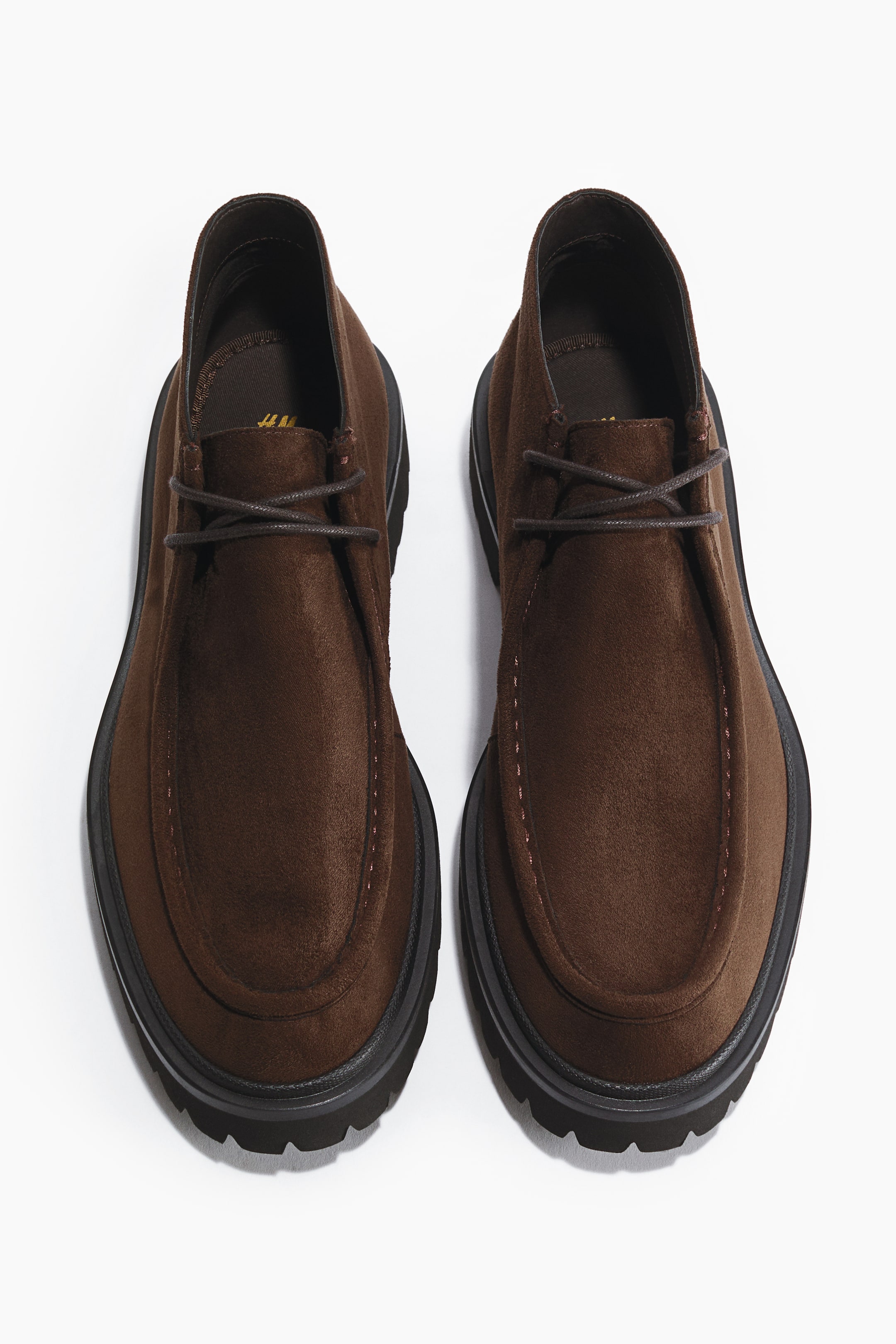 Ampliar la imagen: Botas safari gruesas - Café oscuro - Men | H&M MX 3