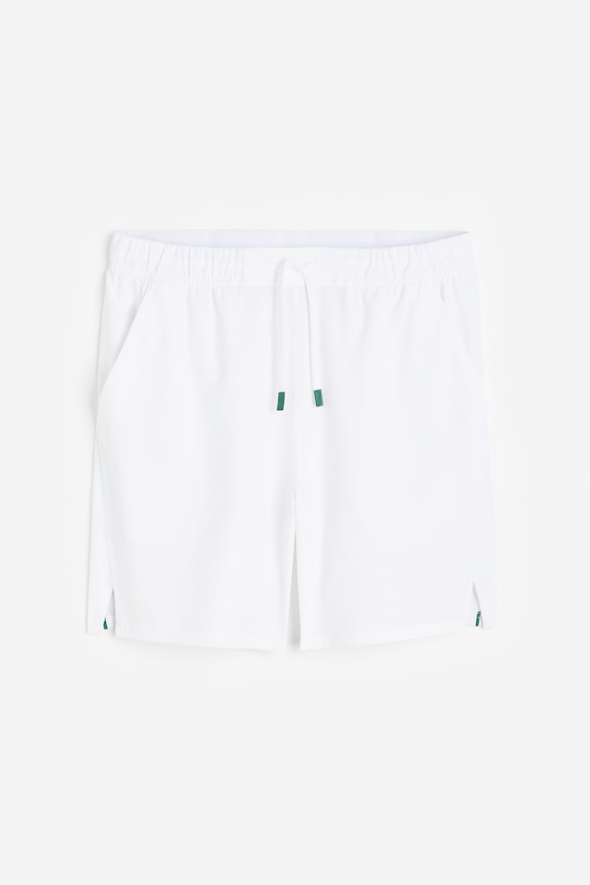 DryMove™ Tennis shorts - White/Black/Dark green/Red - 2