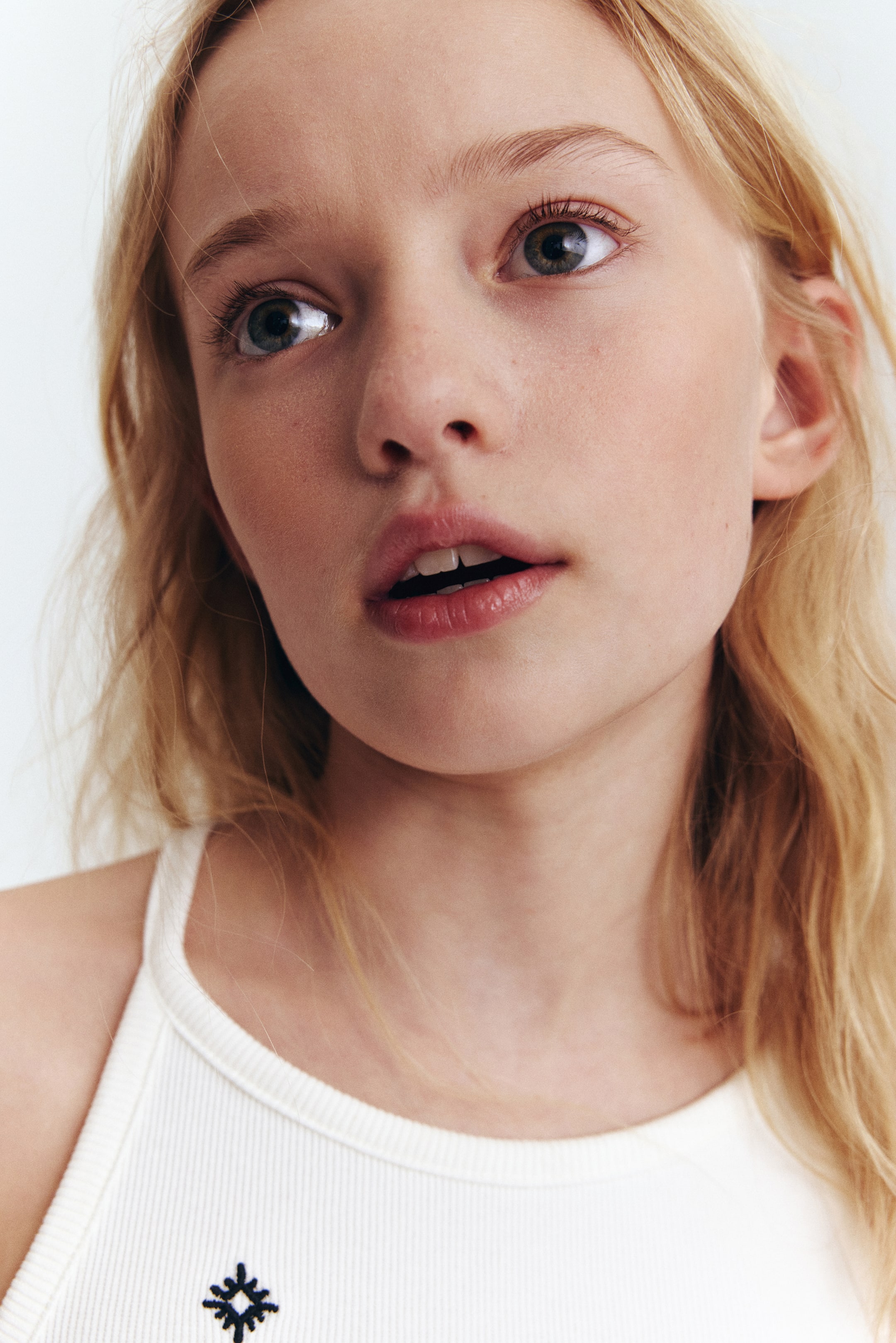 Smock-Detail Muslin Skort