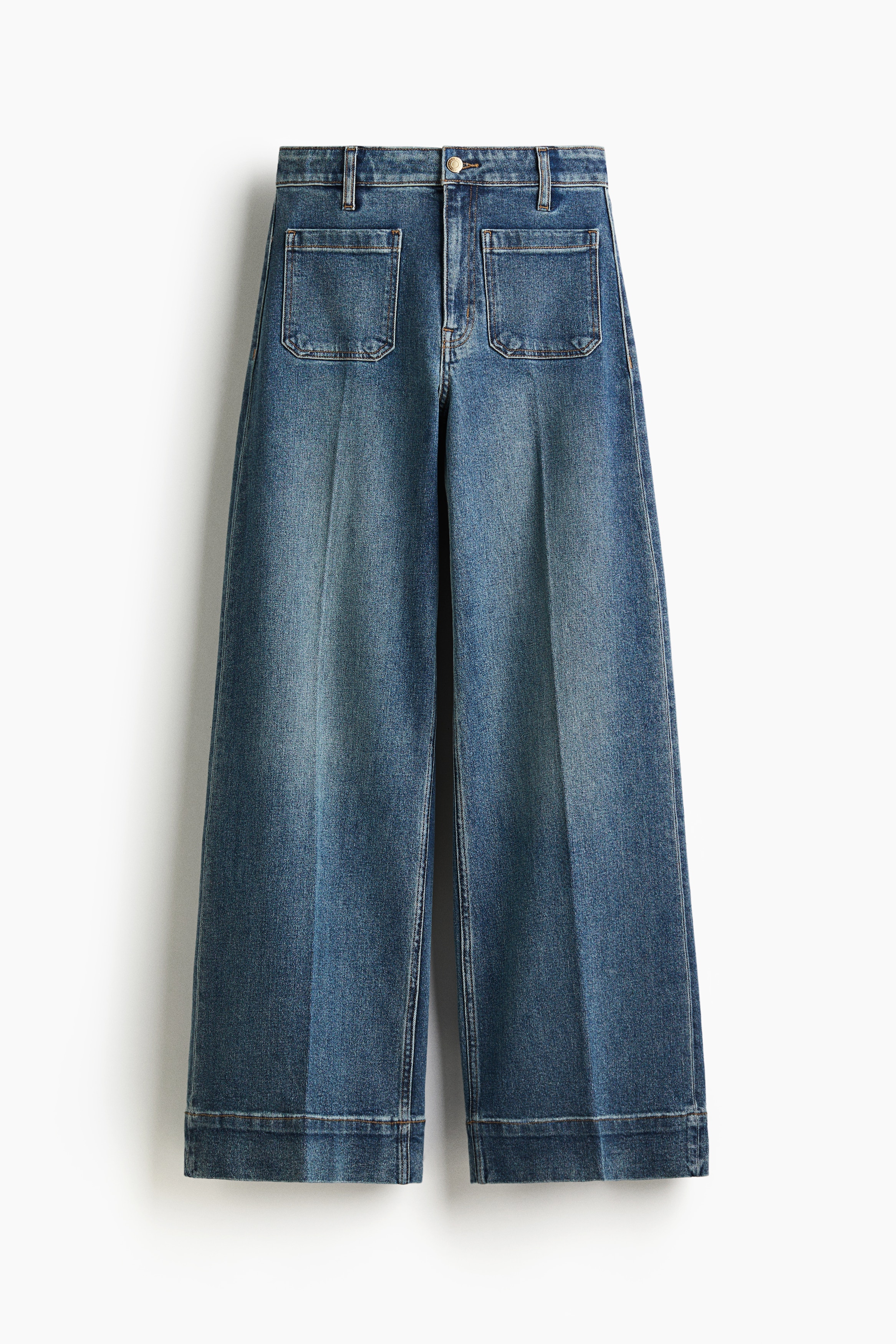 ハイウエストストレートジーンズ・デニム | H&M JP