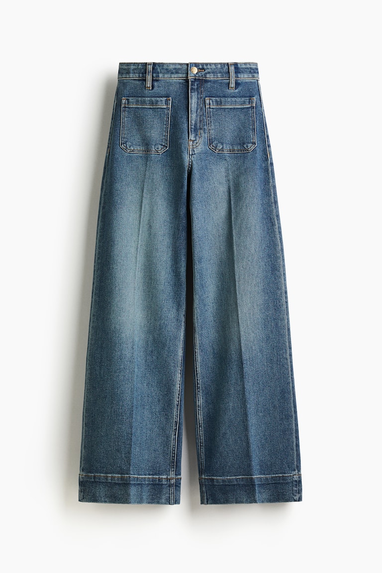 Wide High Jeans