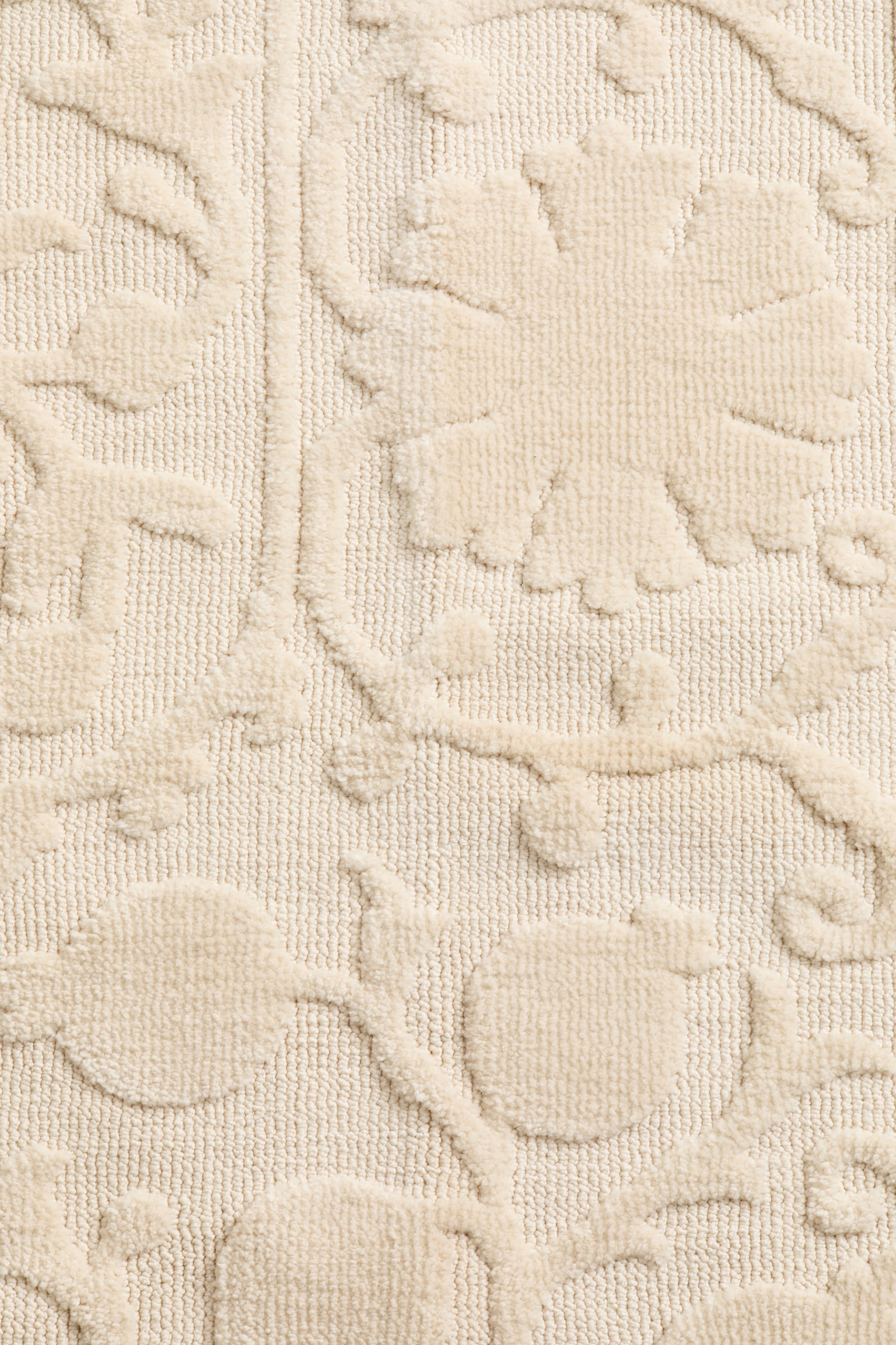 Patterned runner rug - Beige - 3